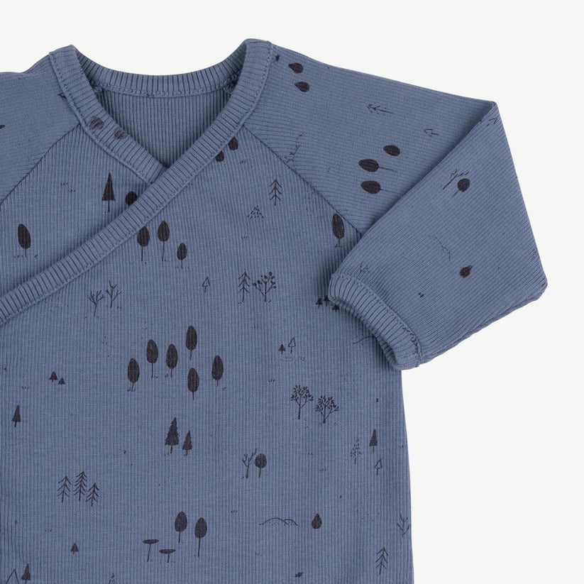 Body rib 'the woods' blue mirage