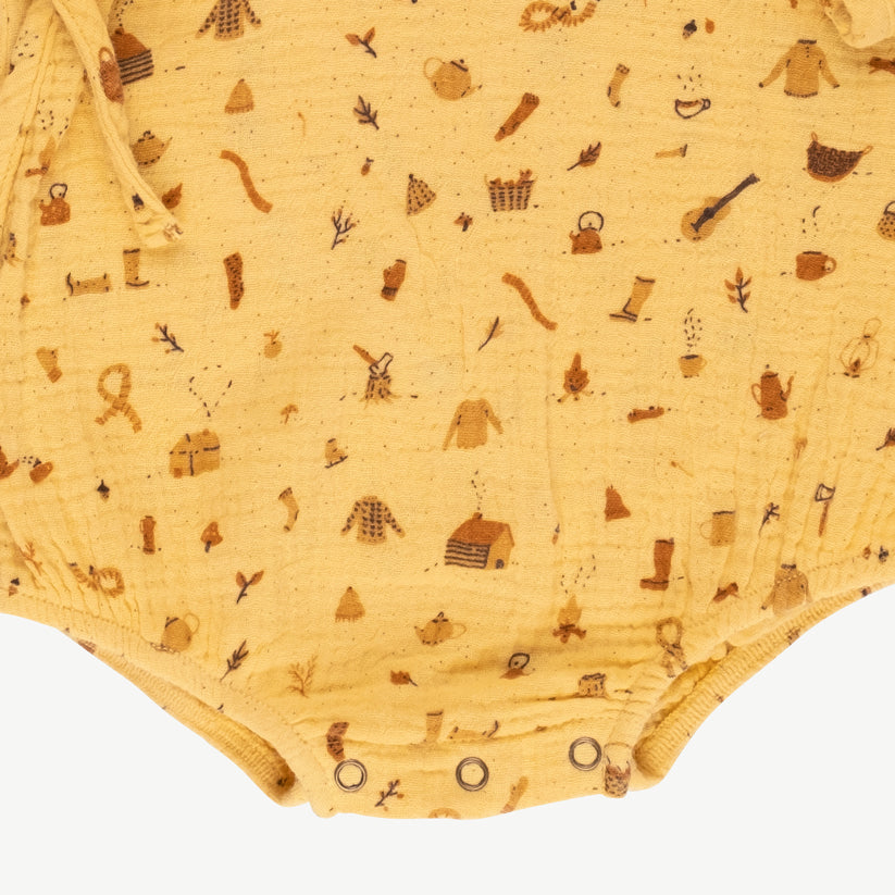 Body kimono 'winter essentials' cornsilk