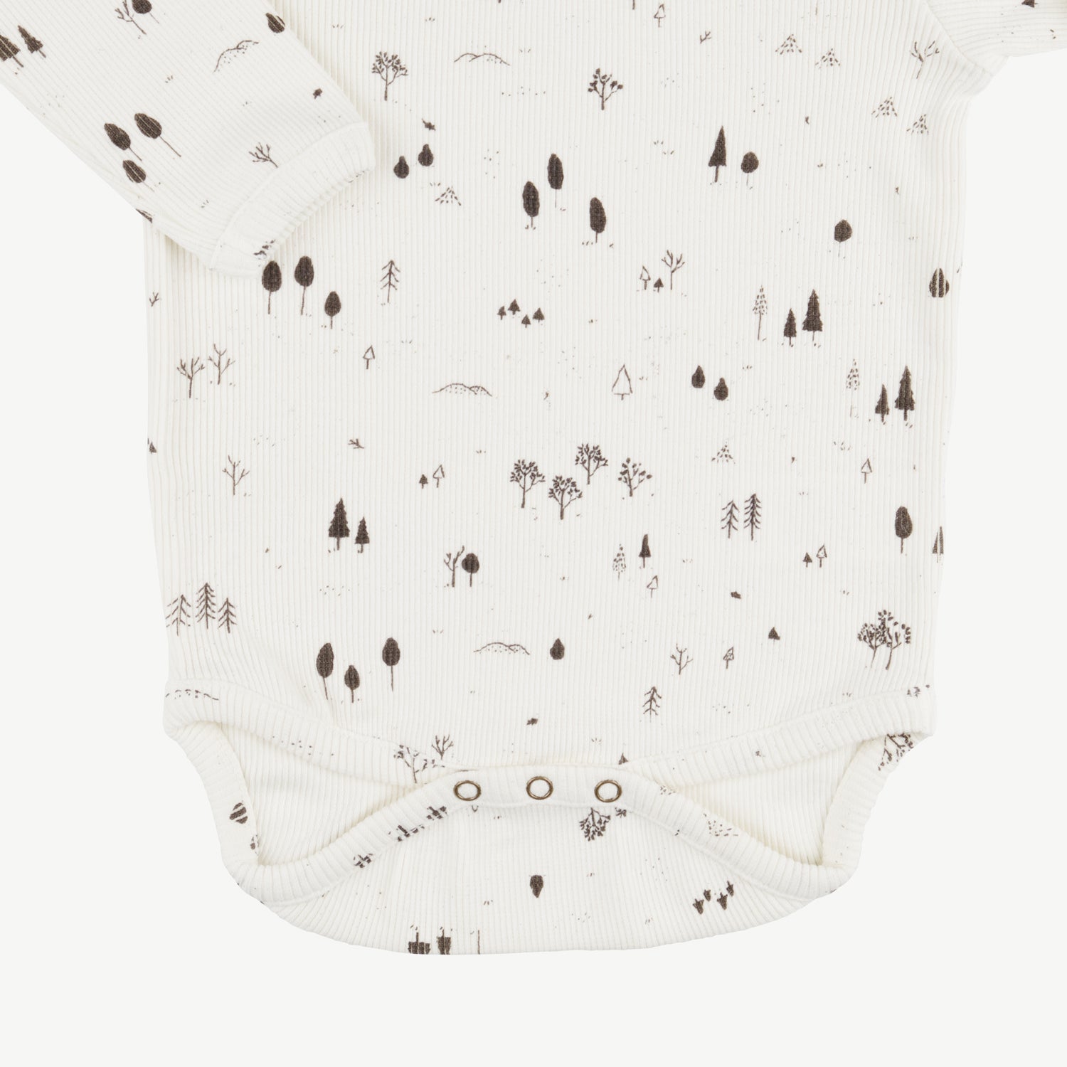 Body rib 'the woods' whisper white
