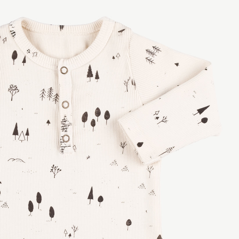 Polo henley 'the woods' ivory