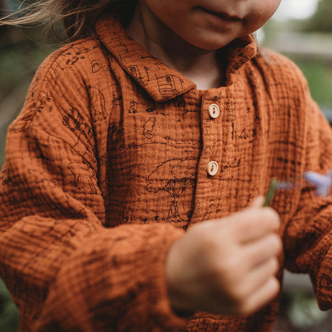 Vestido 'the story' sugar almond