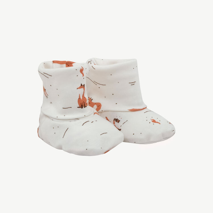 Botitas de Bebé ‘Mountain Kitsune’ (Zorros) Ivory