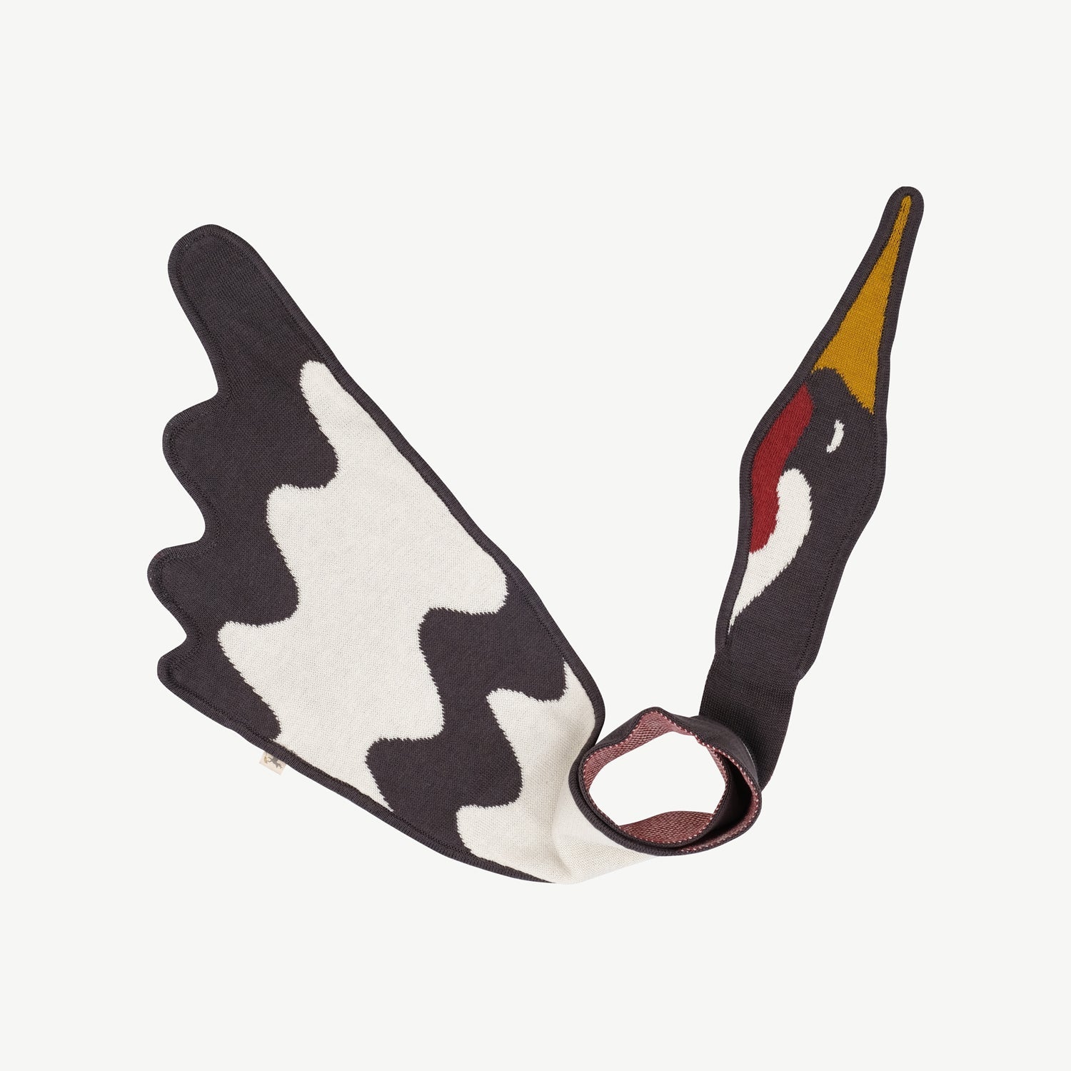 Bufanda Tejida Grulla 'Tsuru'