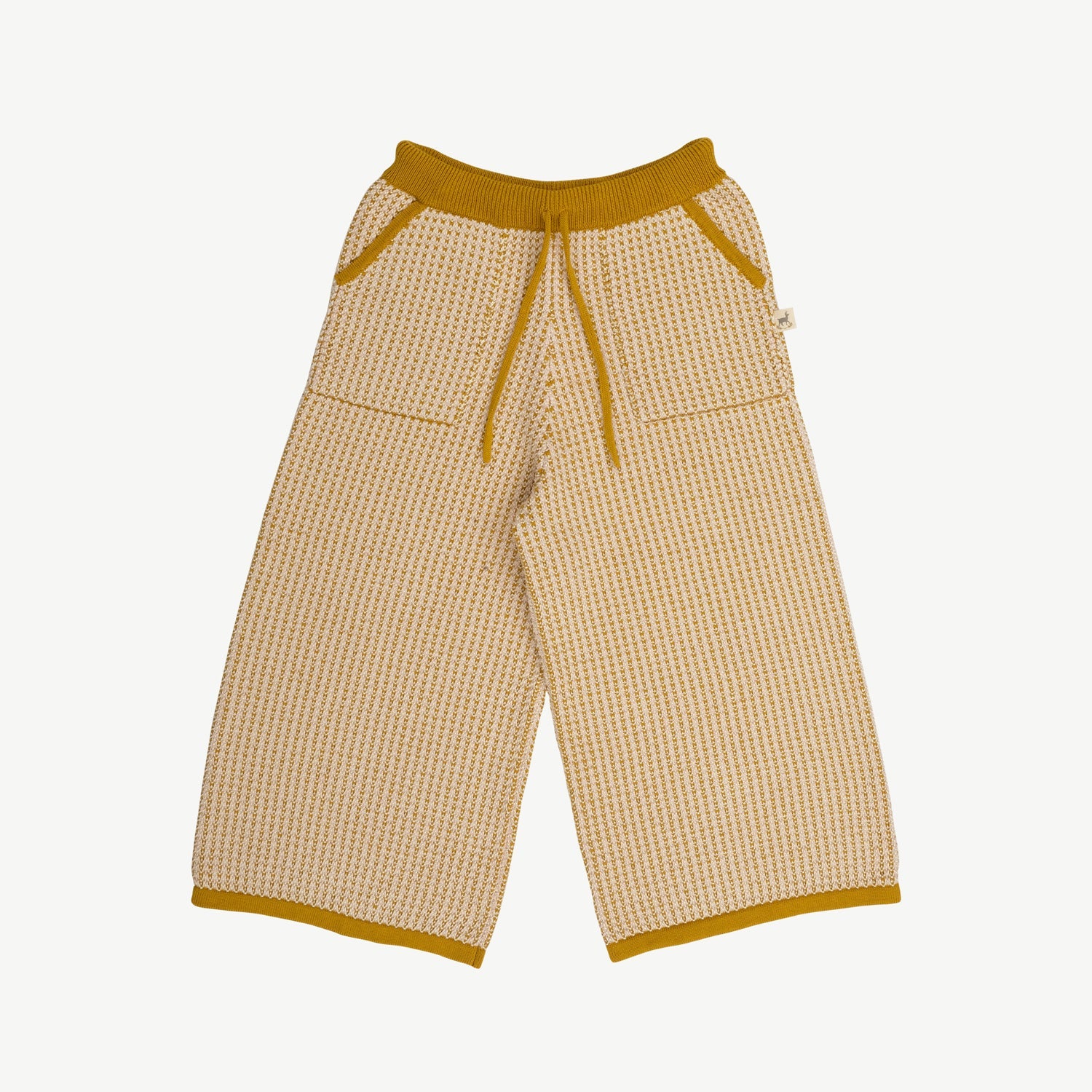 Pantalón Tejido ‘Multi' Mustard