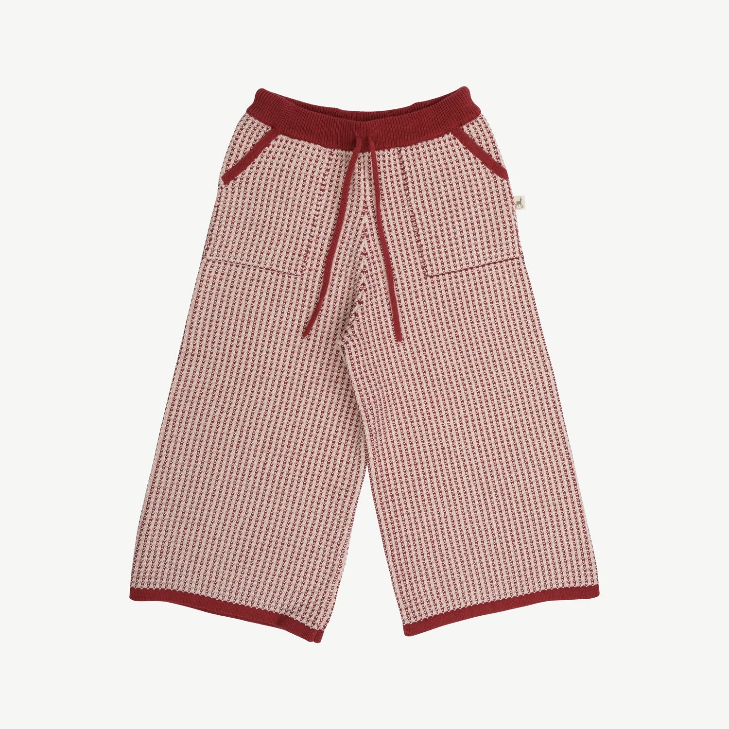 Pantalón Tejido ‘Multi' Tibetan Red