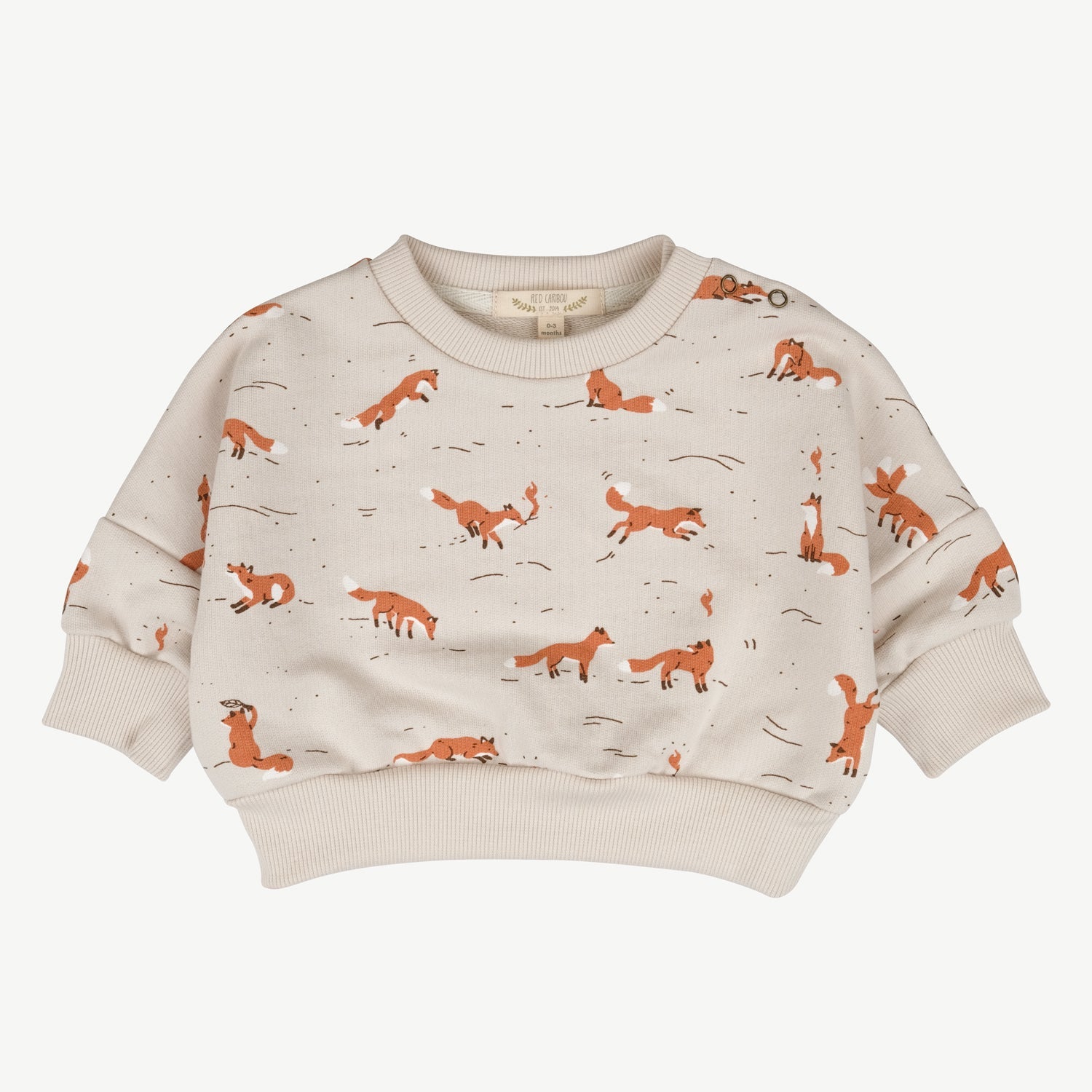 Polera ‘Mountain Kitsune’ (Zorros) White Sand