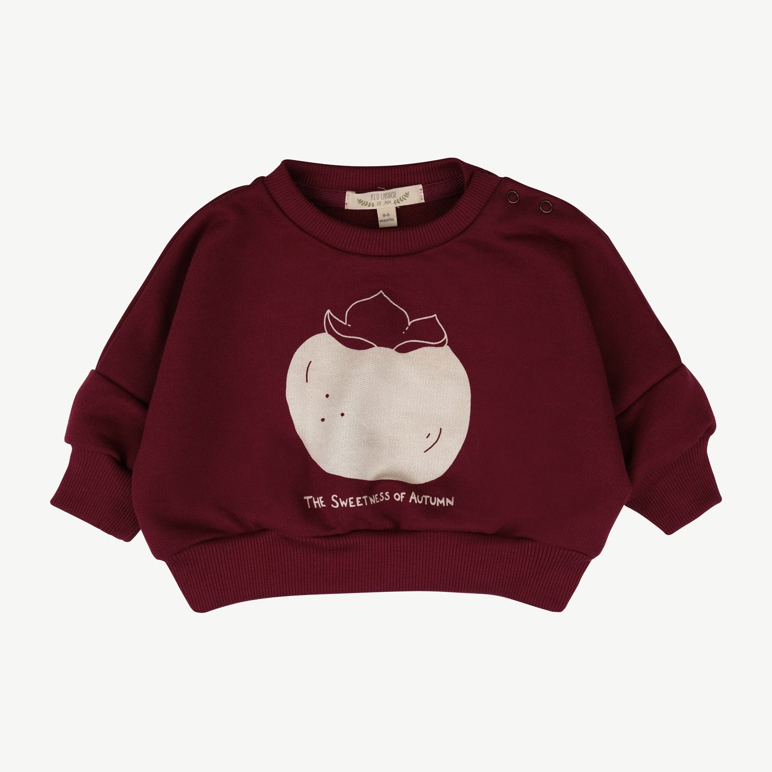 Polera ‘The Sweetness of Autumn' (Frutos) Tibetan Red