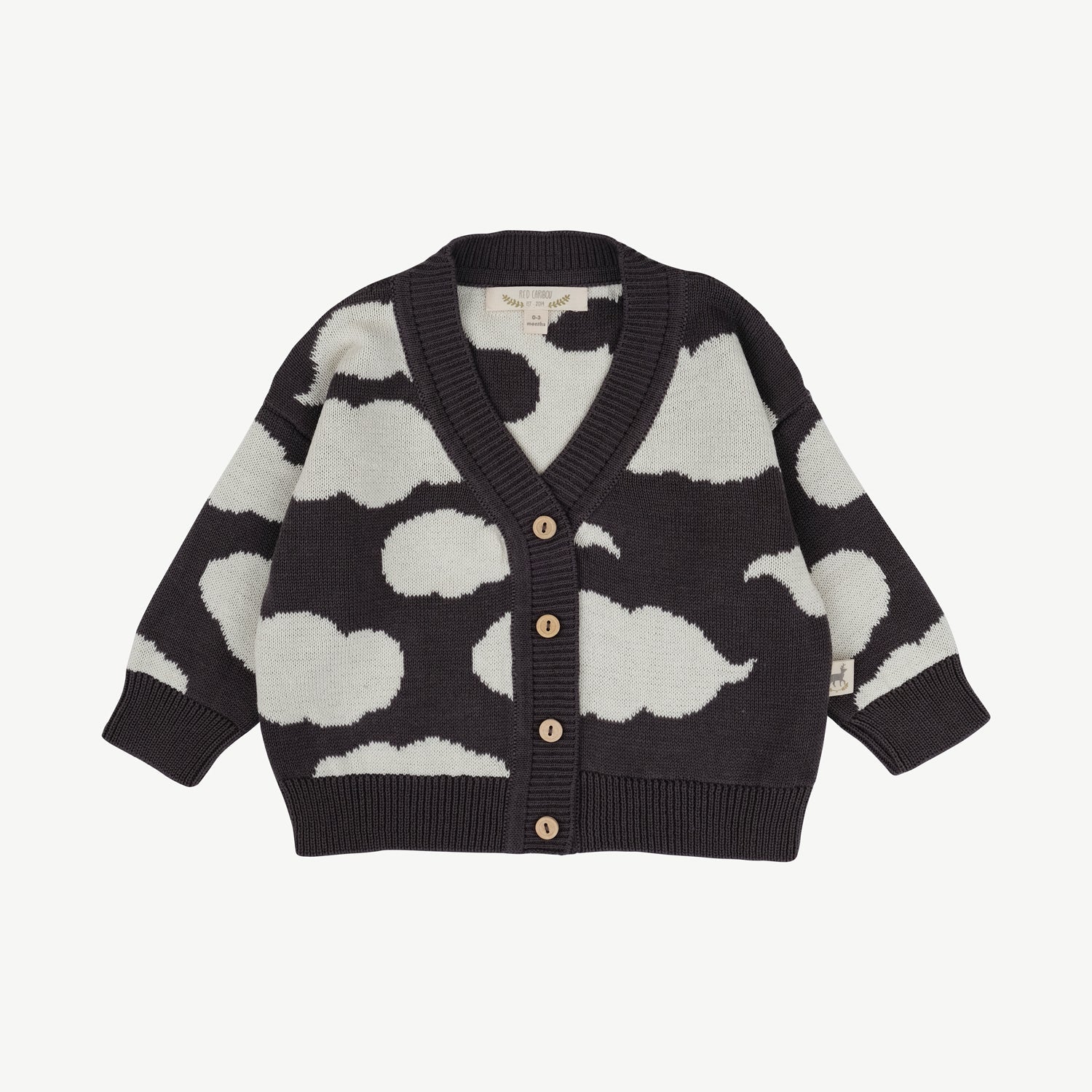 Cárdigan Tejido de Bebé 'Nubes' Beluga