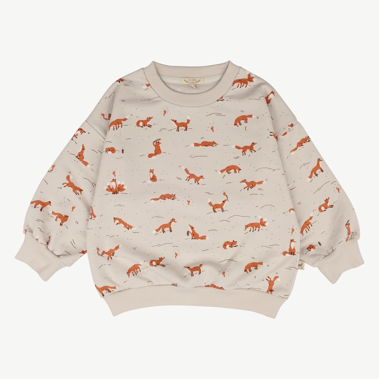 Polera ‘Mountain Kitsune’ (Zorros) White Sand