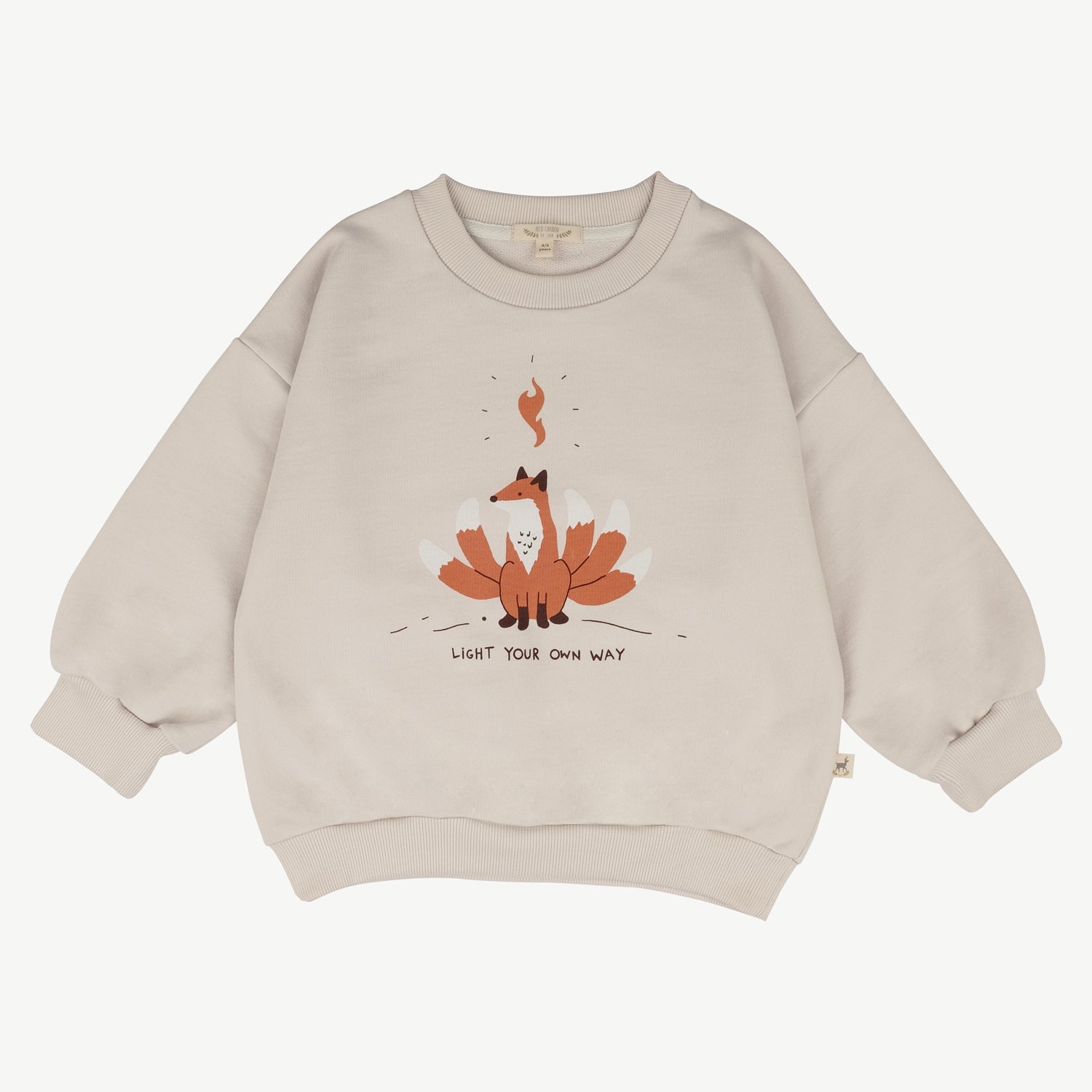 Polera ‘Light your own way' (Zorros) White Sand