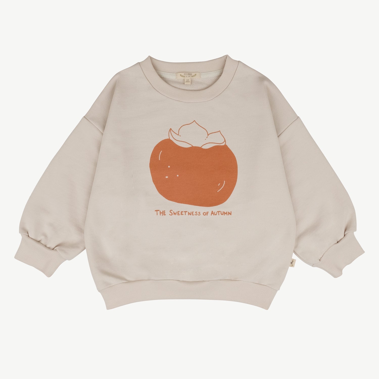 Polera ‘The Sweetness of Autumn' (Frutos) White Sand