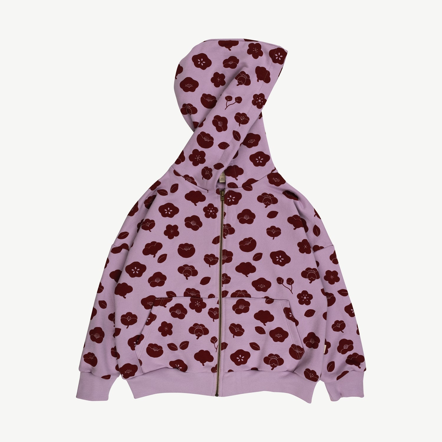 Polera con Capucha ‘Plums in Bloom' (Flores) Lupine