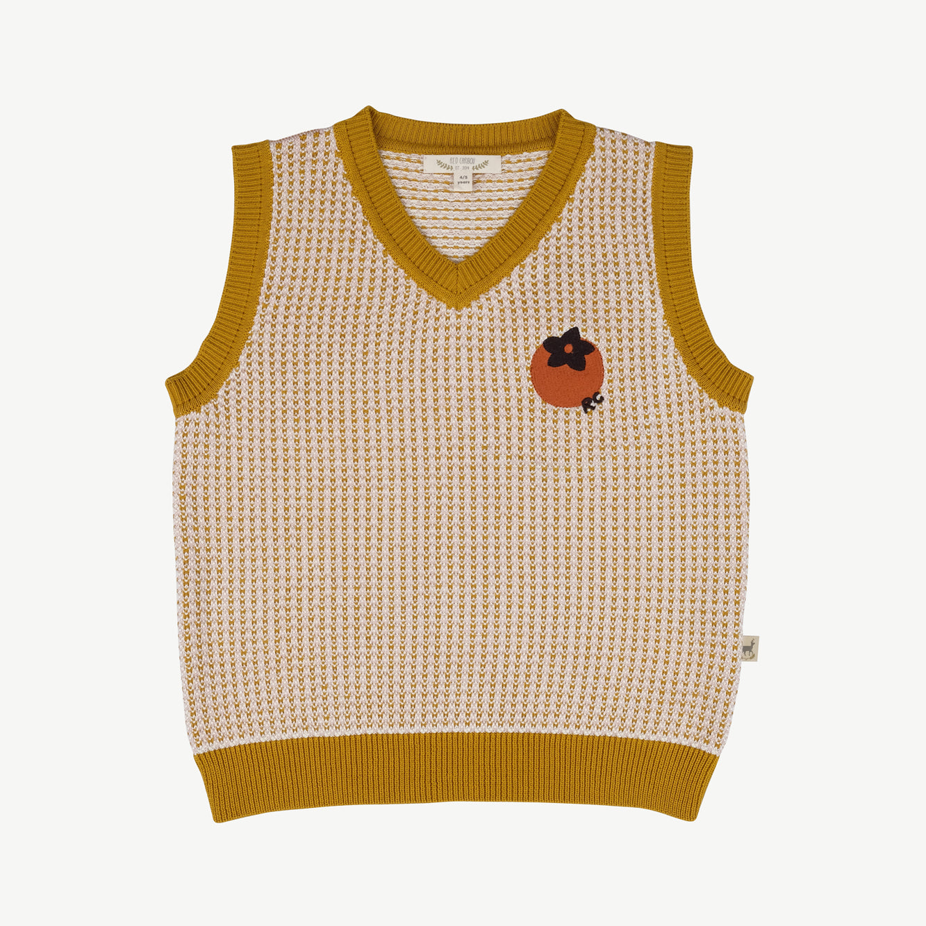 Chaleco Tejido ‘Multi' Mustard