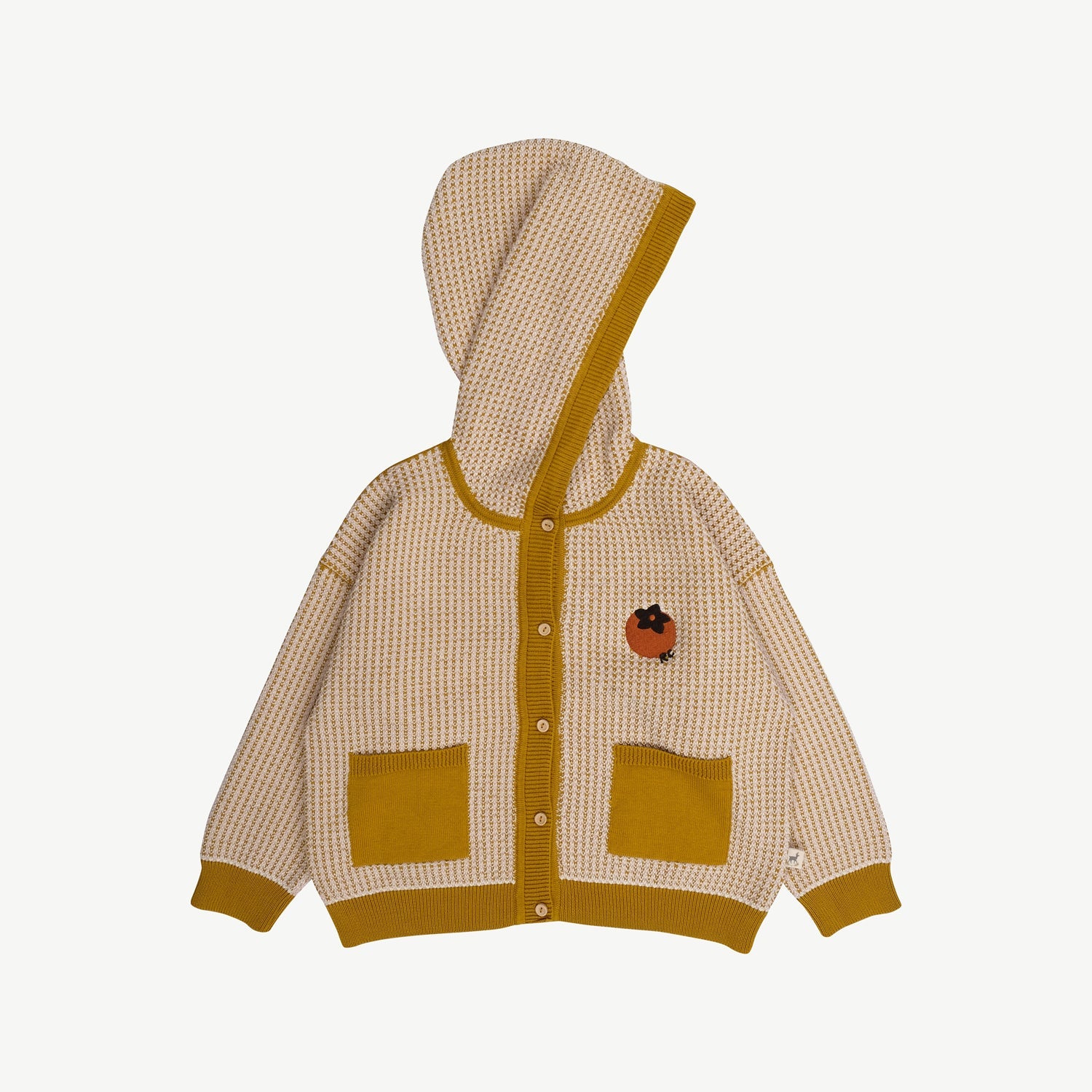 Polera con Capucha ‘Multi' Mustard