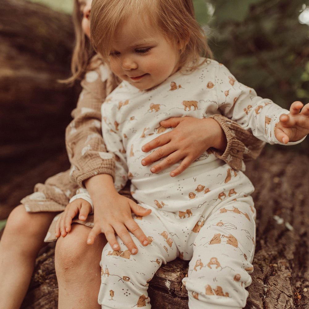 Pantalón ‘Monkey Snow Day' (Monos) Ivory