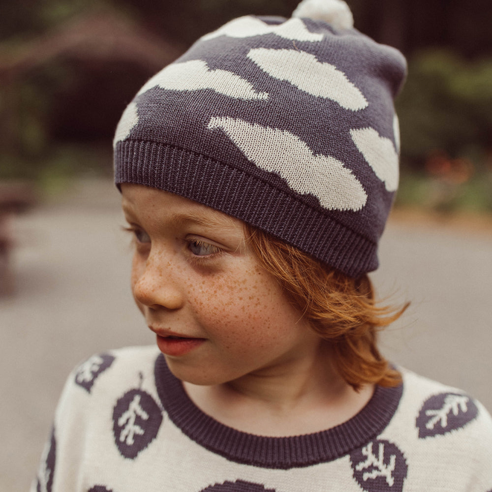 Gorrito Tejido 'Nubes' Beluga