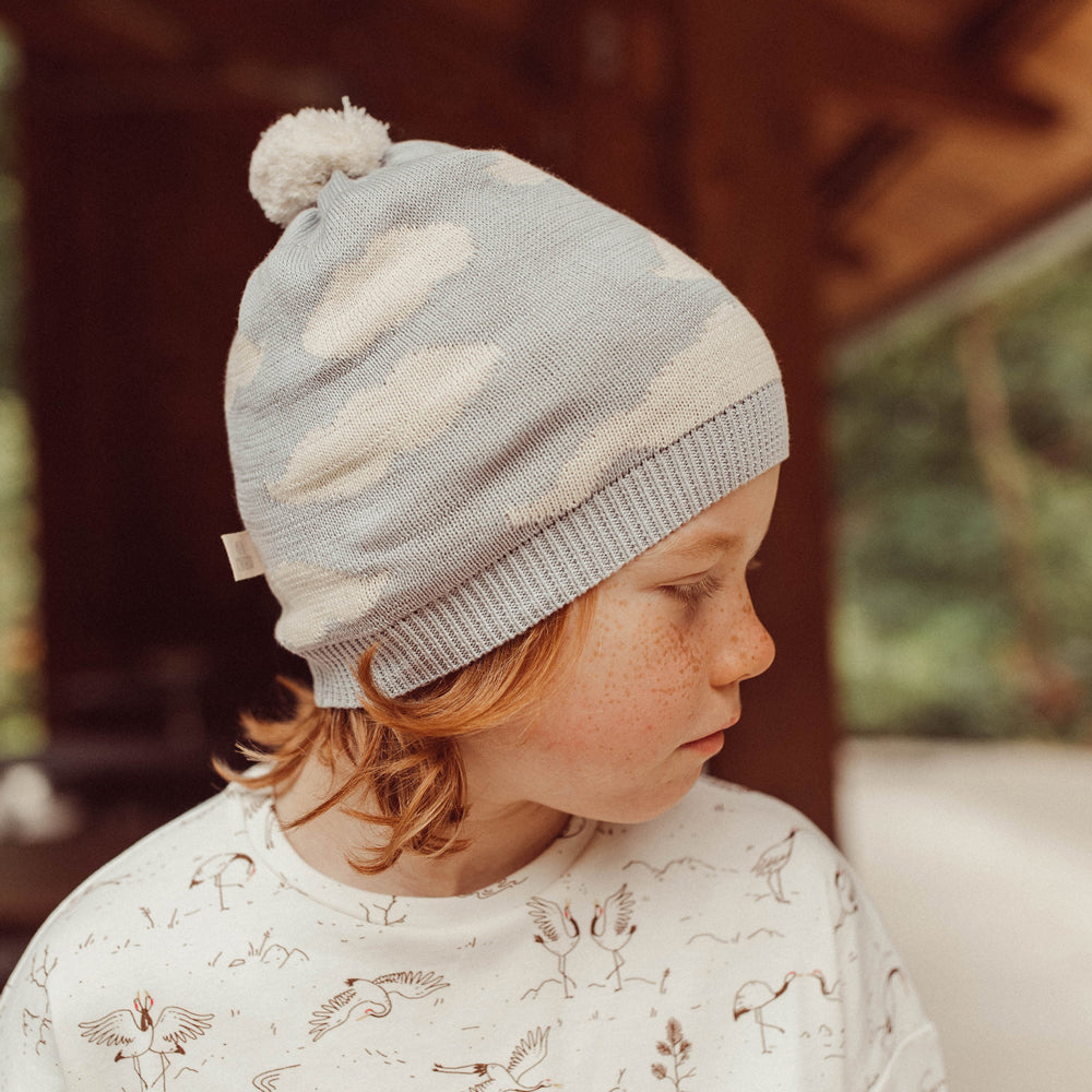 Gorrito Tejido 'Nubes' Gray