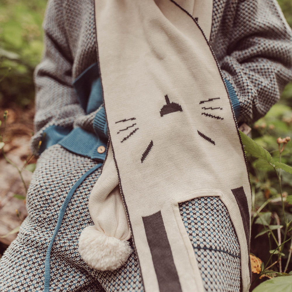 Bufanda Tejida Conejo 'Usagi'