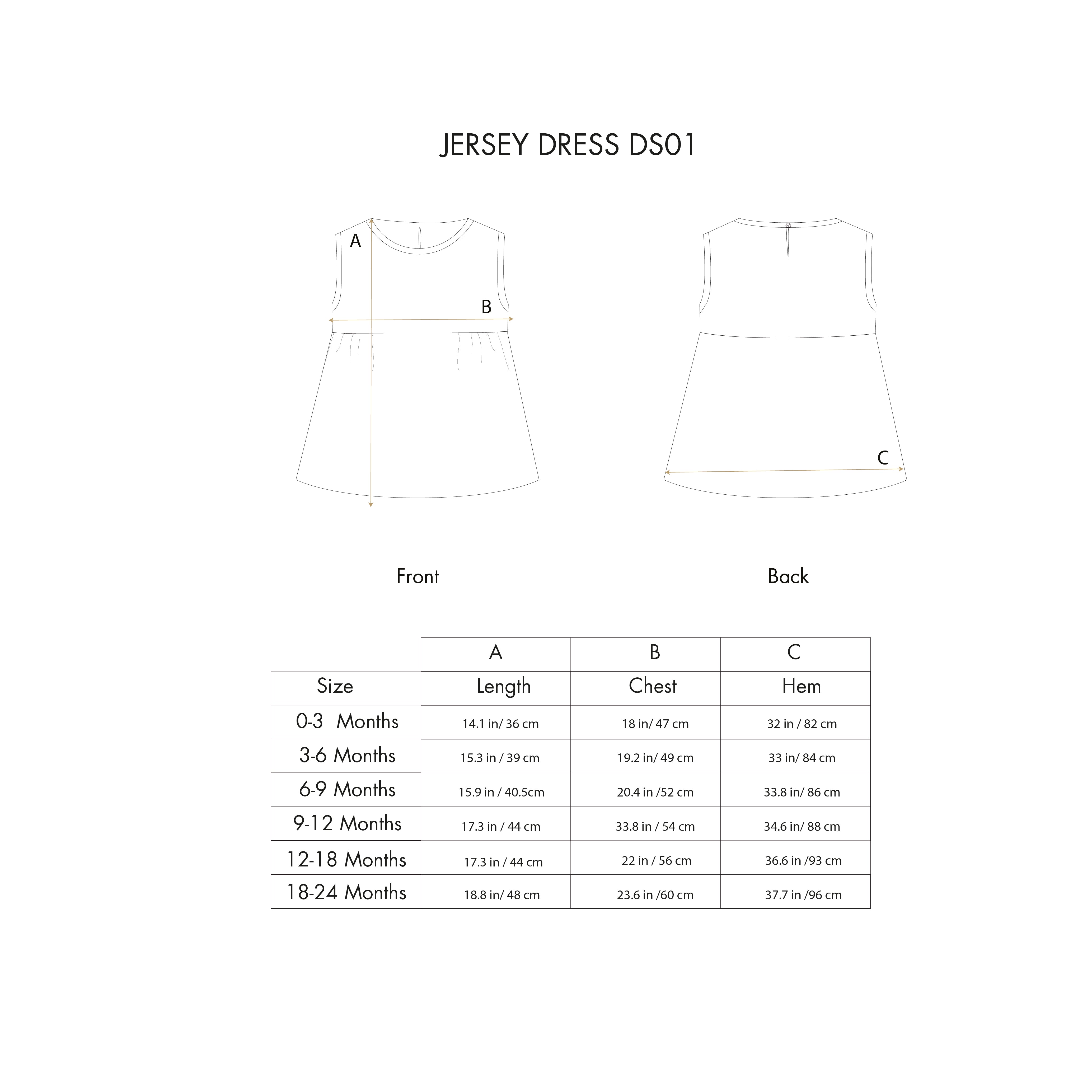 Vestido 'wild horses' blush