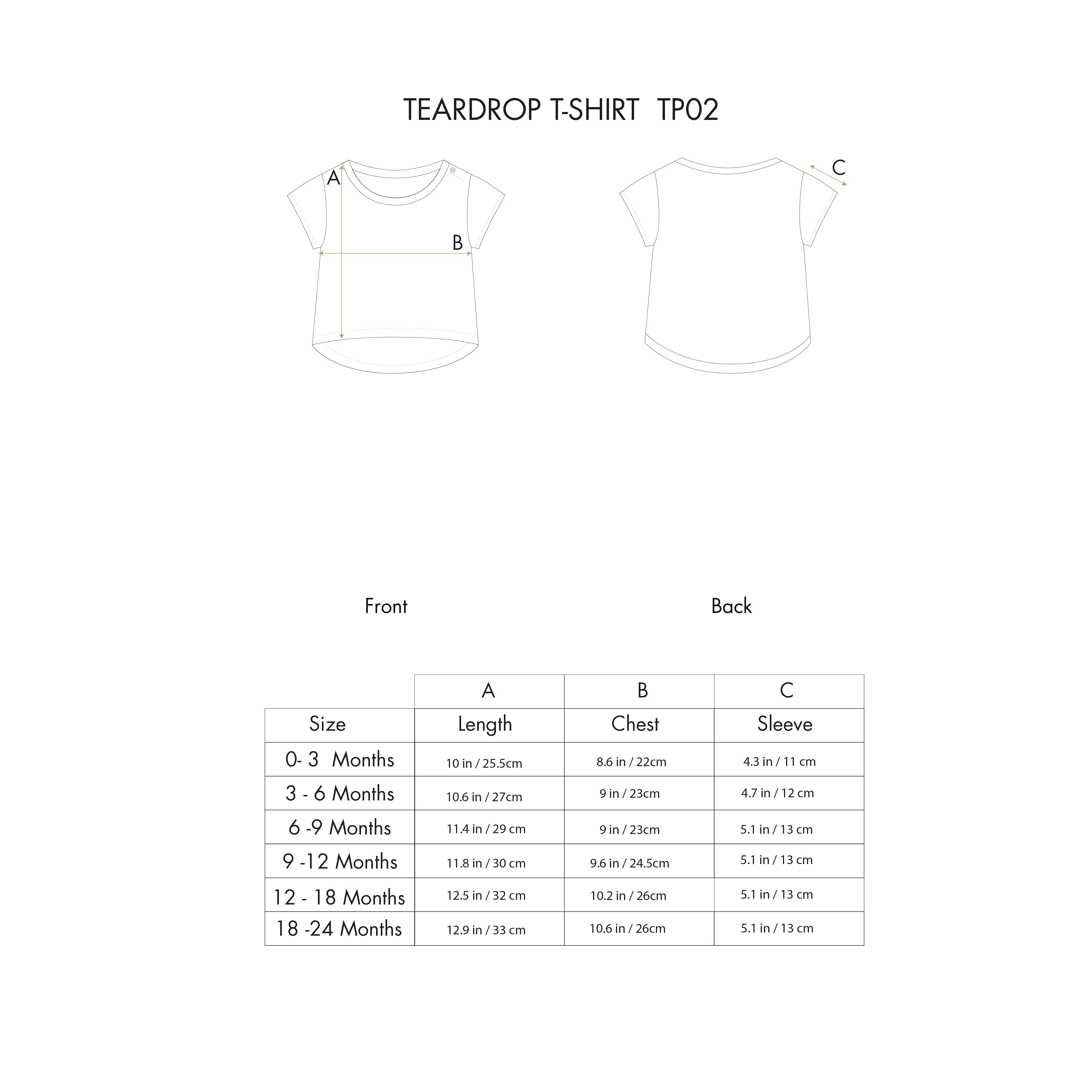 Polo espalda larga 'my sunshine' bamboo