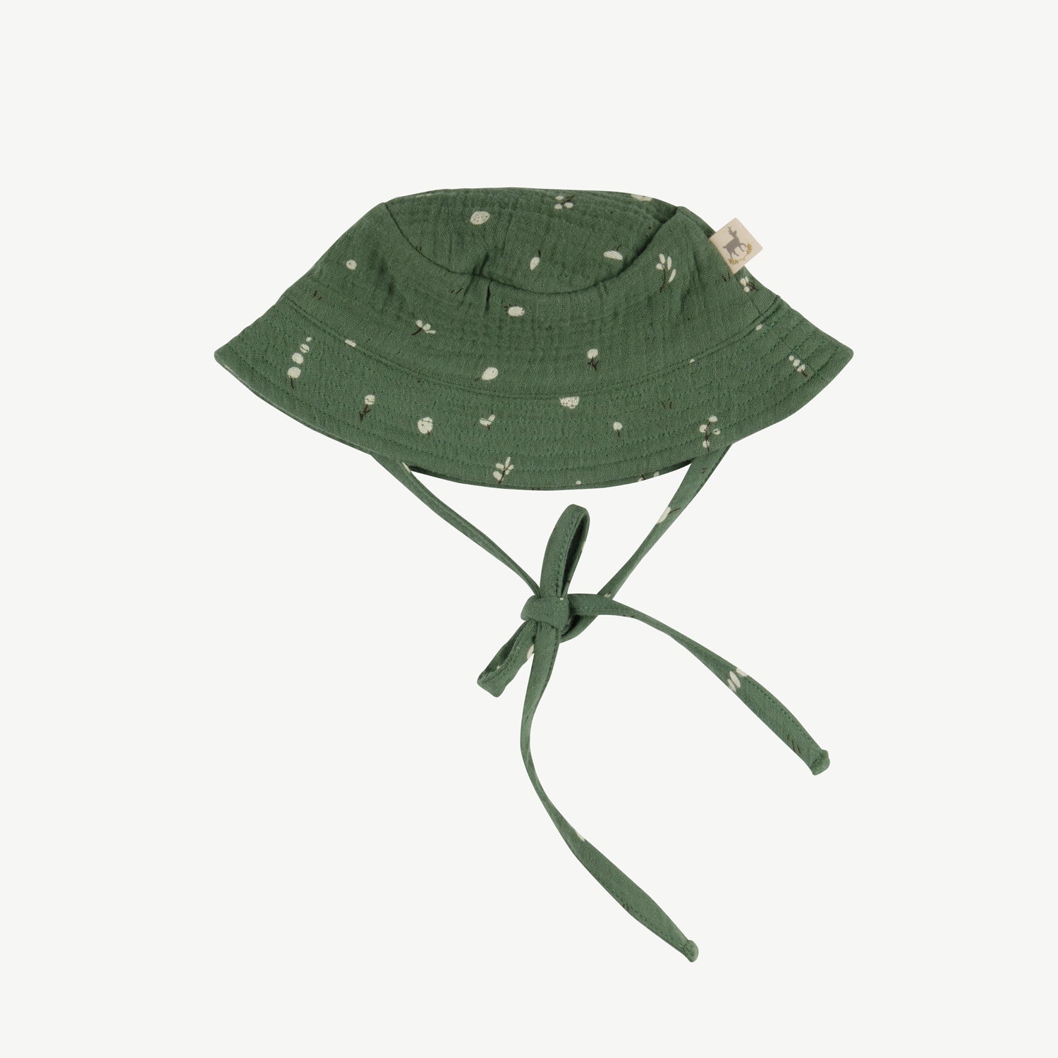 Gorro de muselina 'dusty bloom' vineyard green