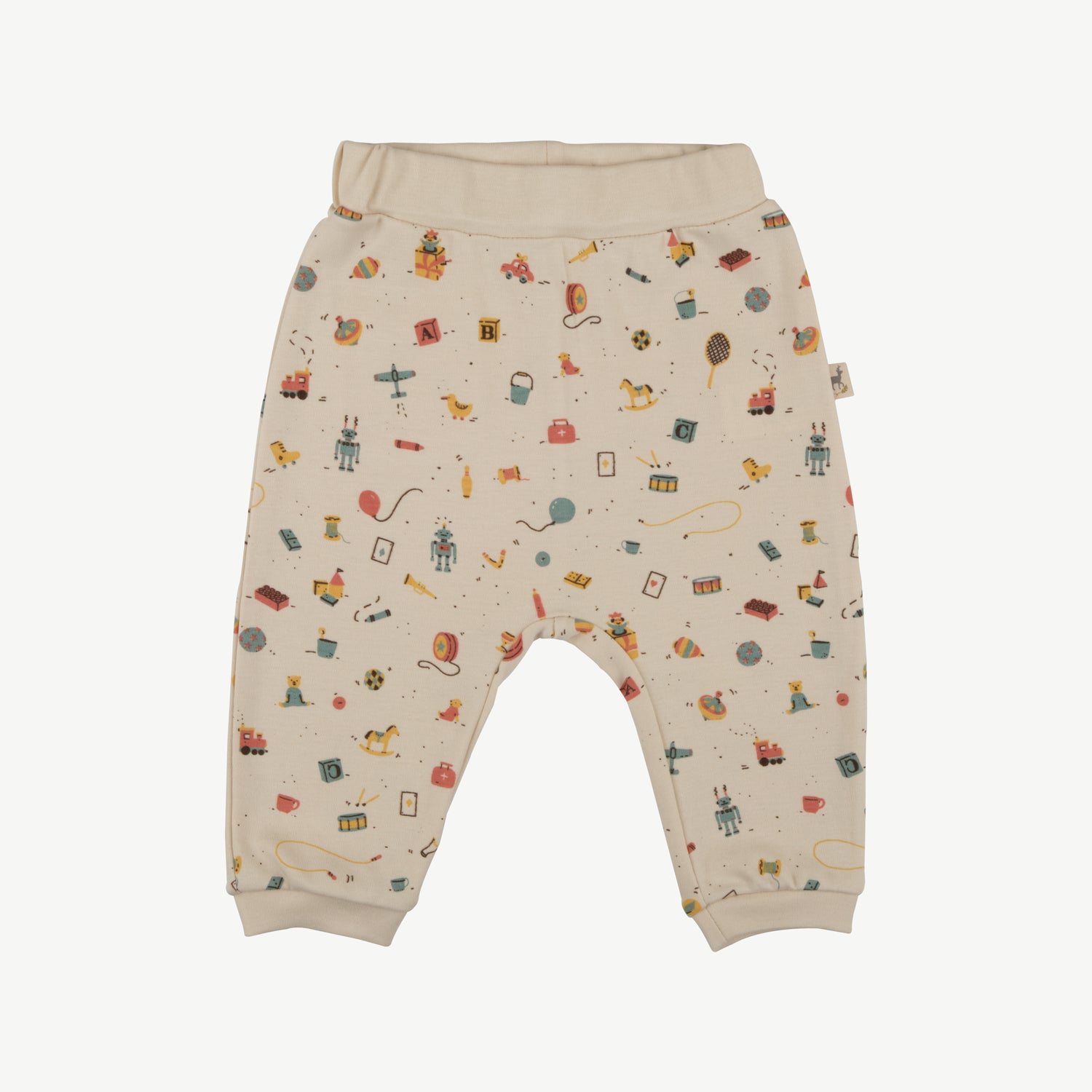 Pantalón 'bygone toys' tapioca