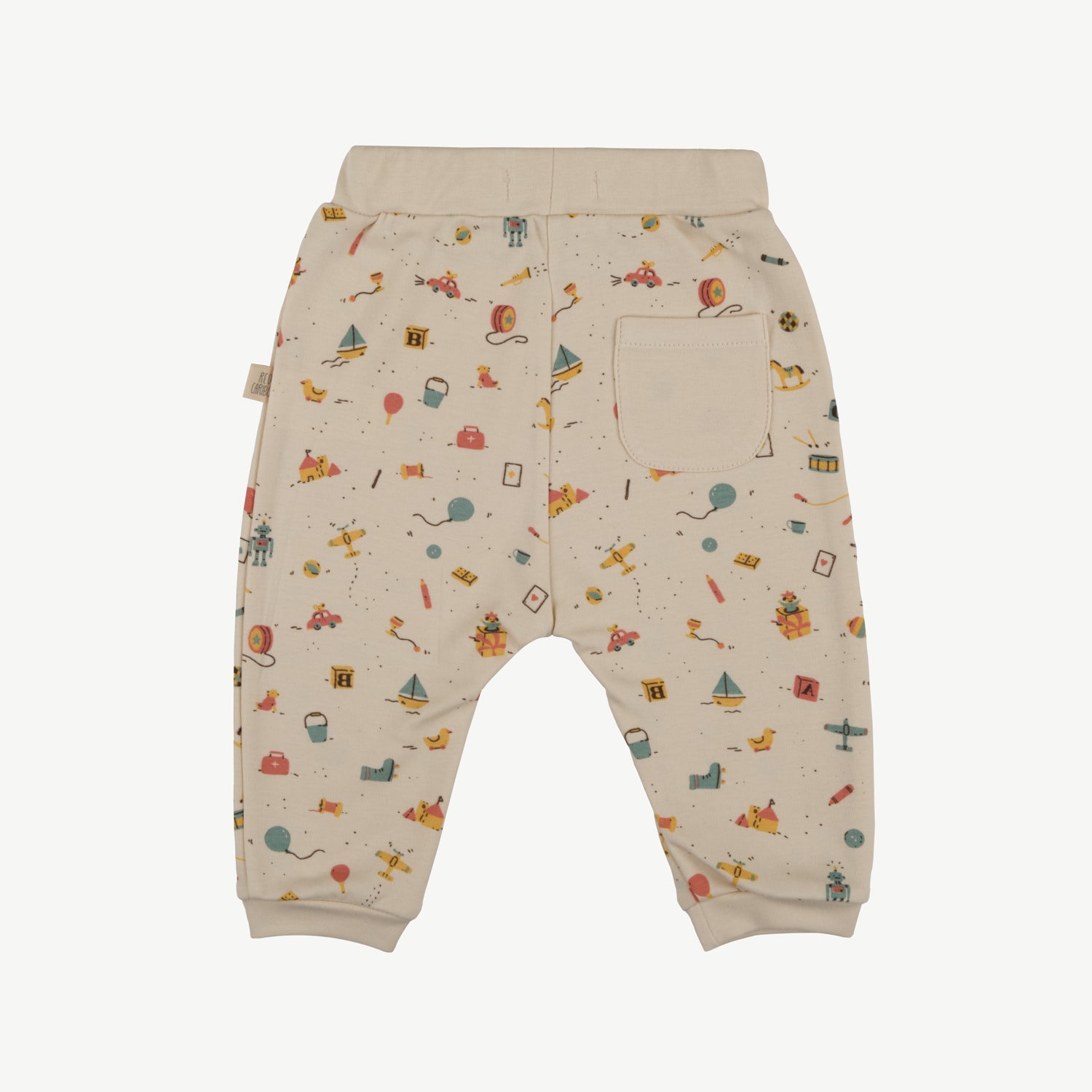 Pantalón 'bygone toys' tapioca