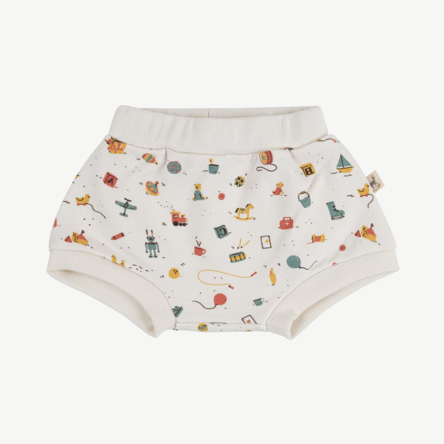 Shorts 'bygone toys' whisper white