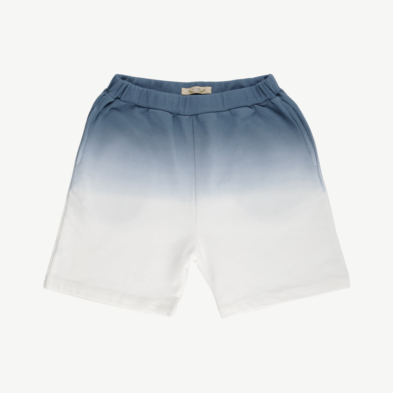 Shorts 'plain' dip dye china blue