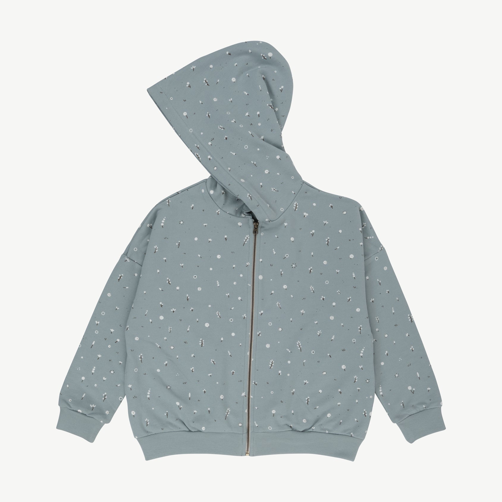 Polera con capucha 'dusty bloom' abyss