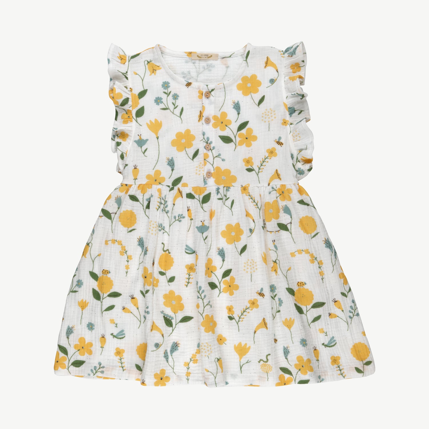 Vestido 'spring blossom' ivory