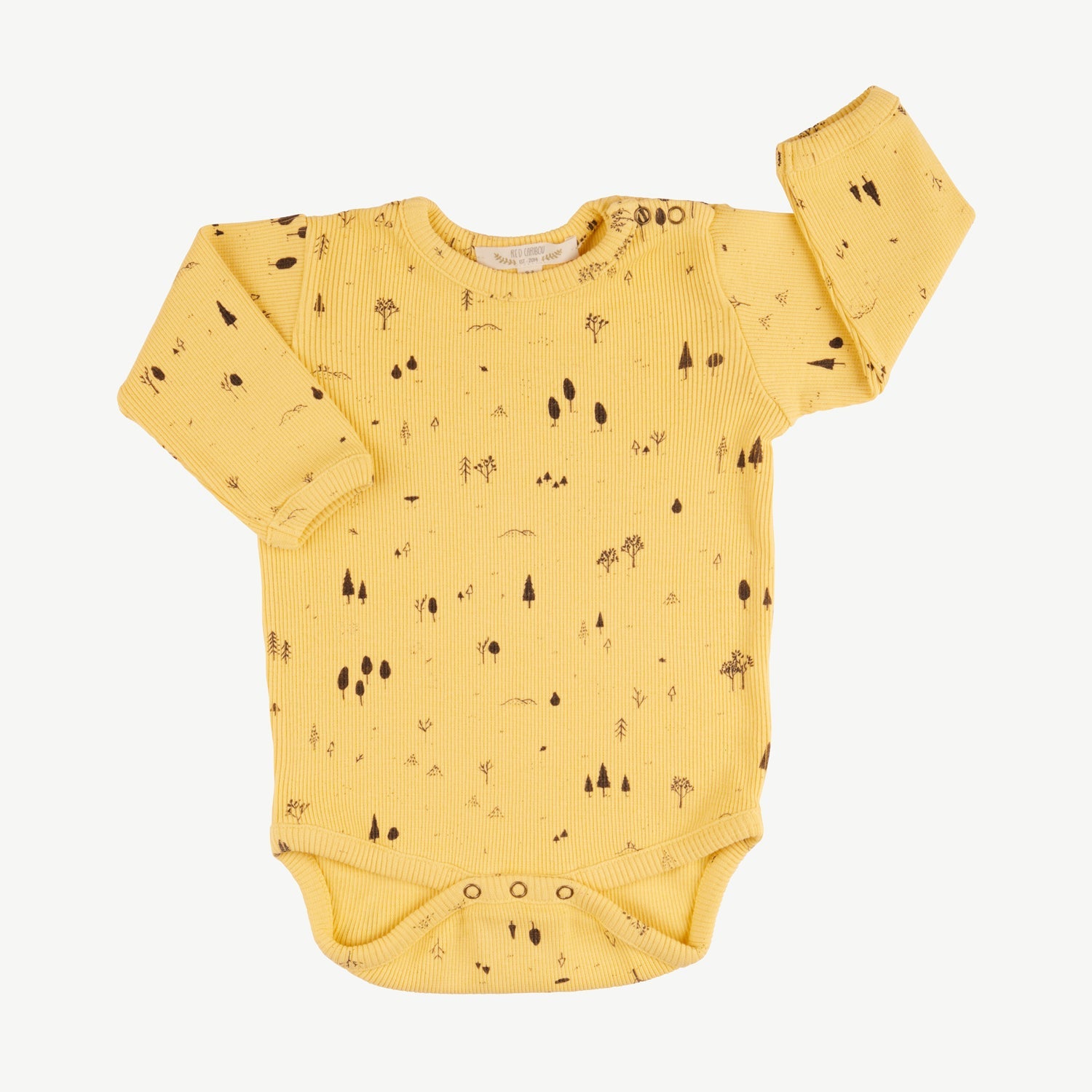 Body rib 'the woods' cornsilk