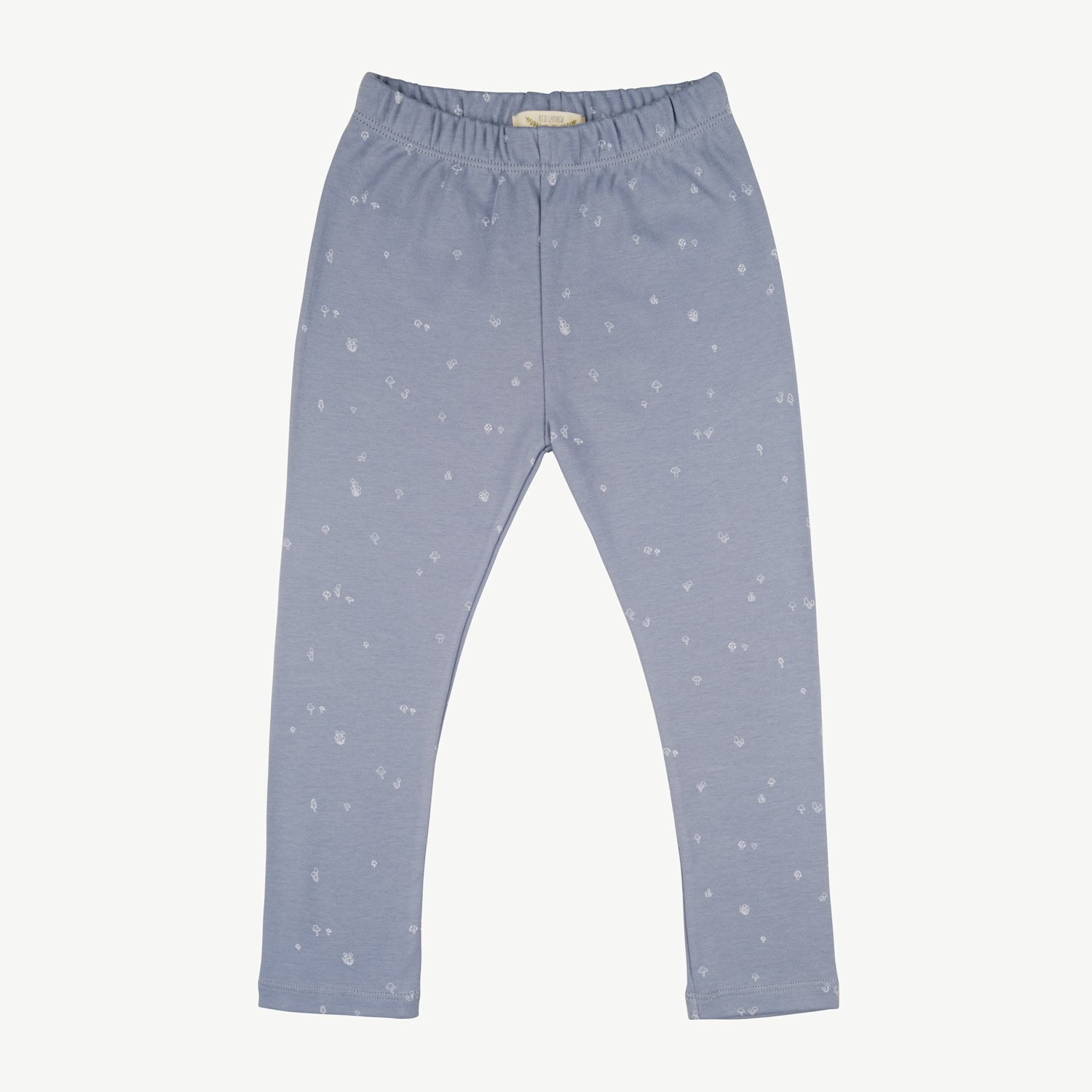 Leggings - Hongos Gris Pizarra