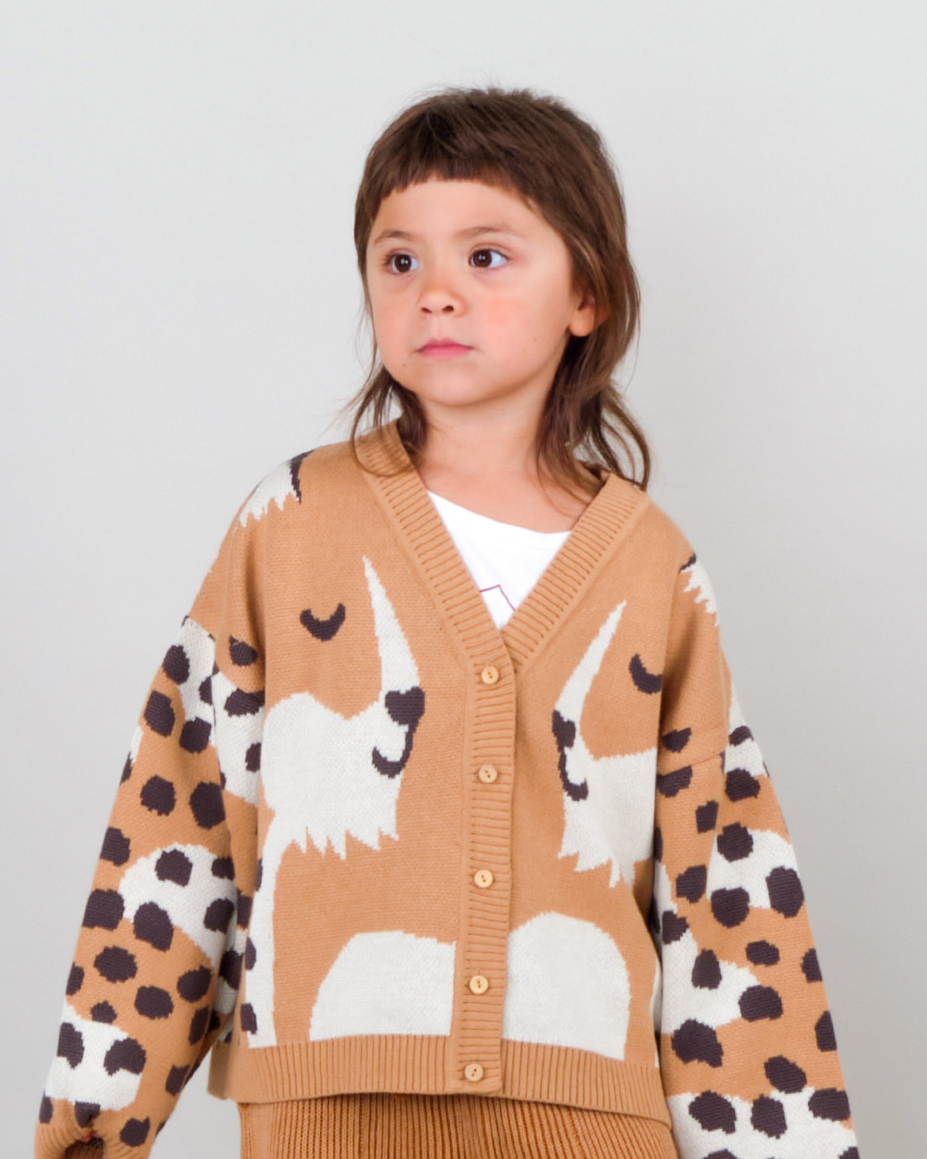 Cardigan Tejido - Linces Beige