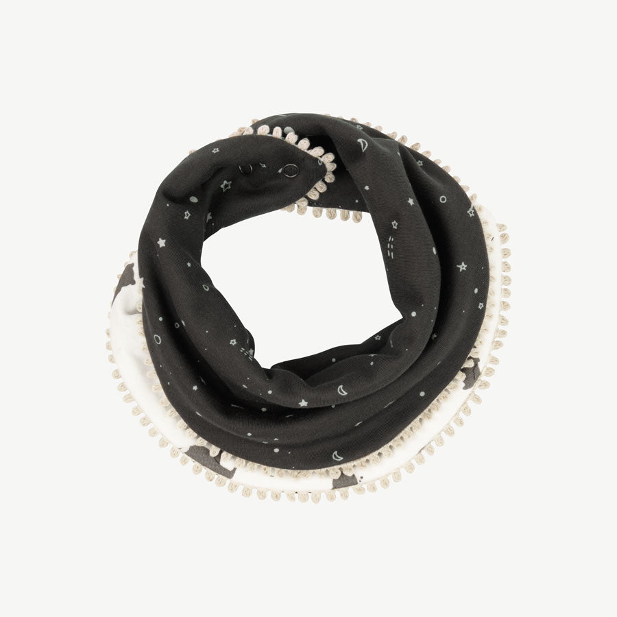 Bandana reversible 'magic moonbear' ecowhite