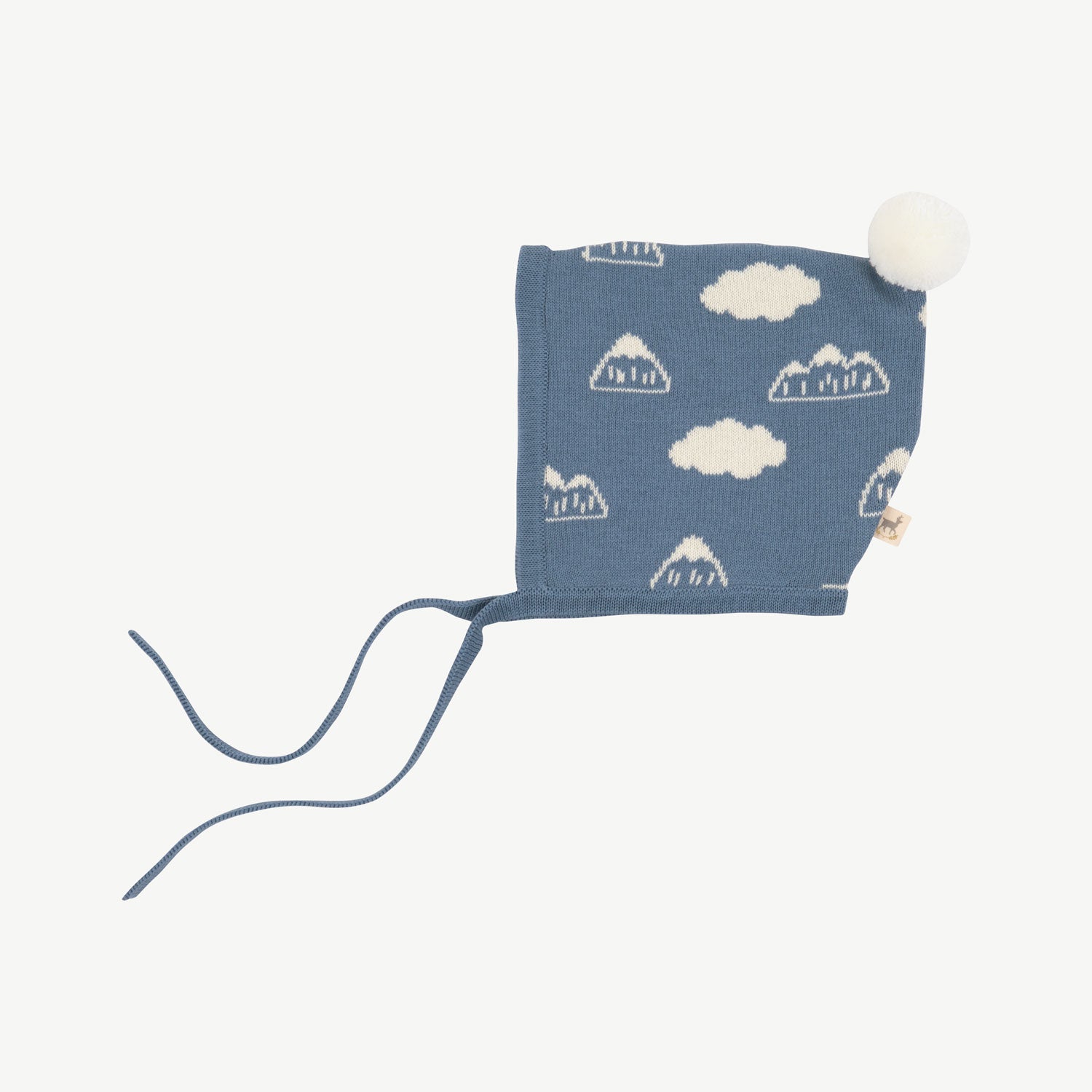 Gorro tejido 'mountain's view' blue mirage