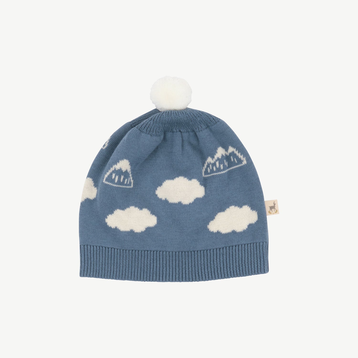Gorro tejido 'mountain's view' blue mirage