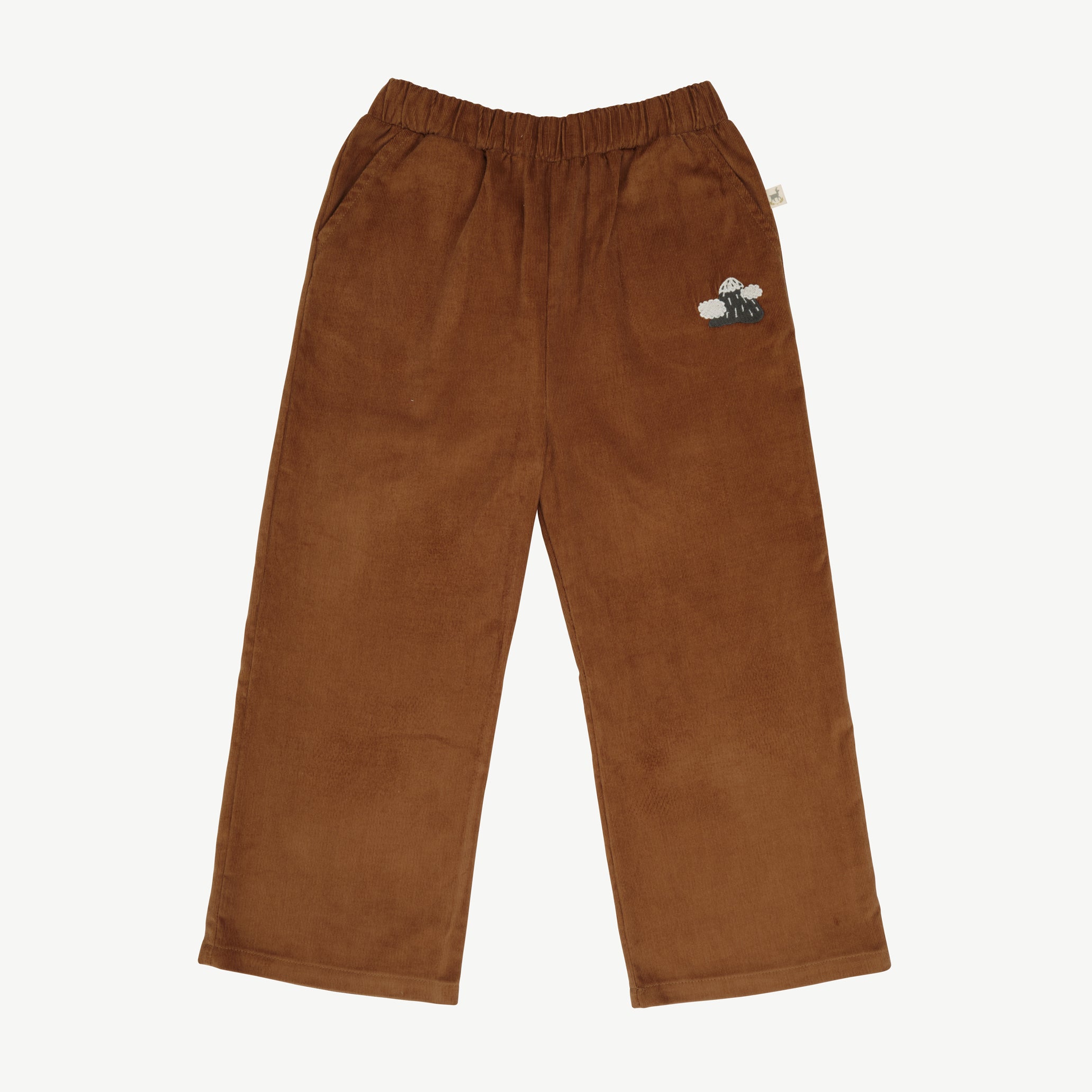 Pantalón corduroy 'patch' thrush