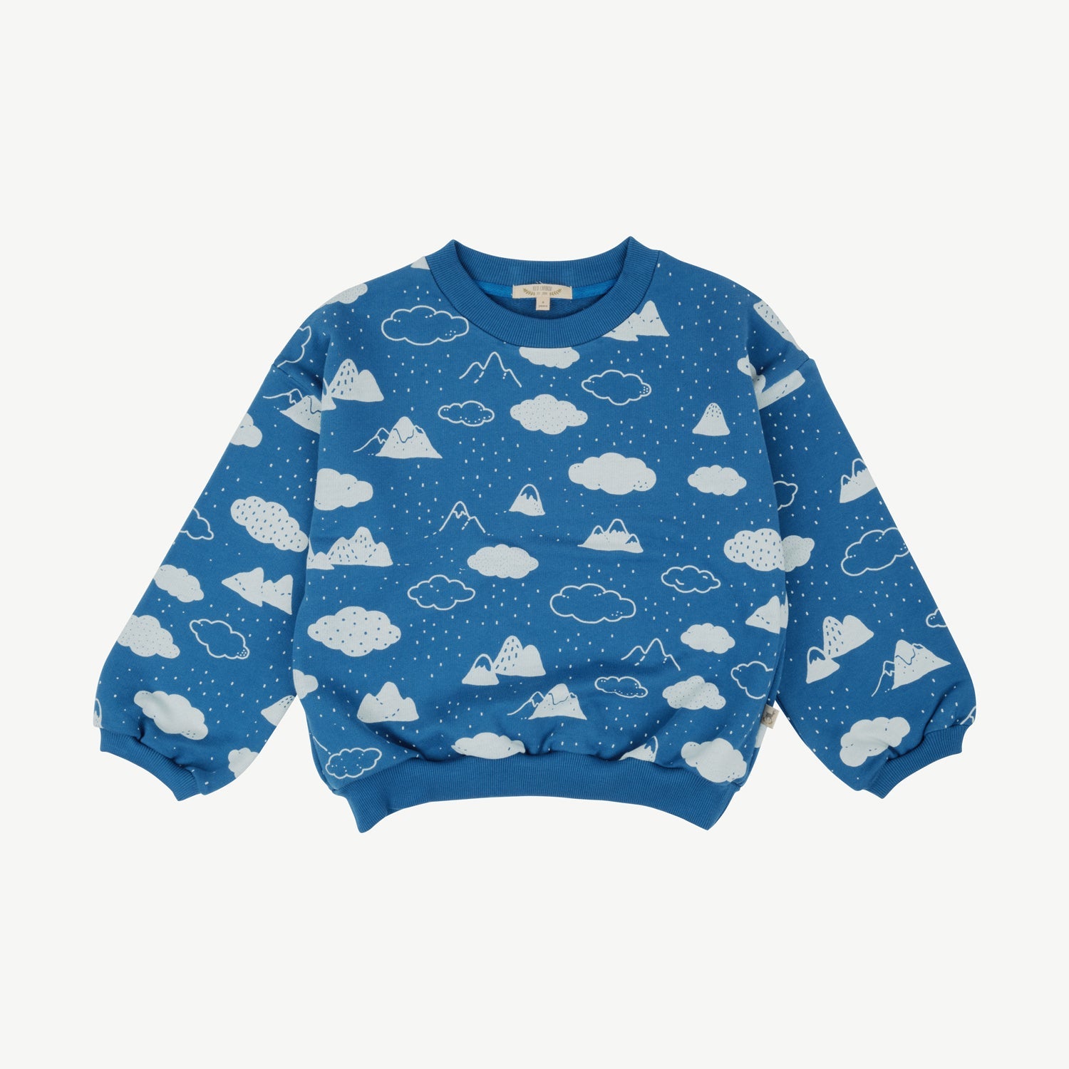 Polera 'amongst the clouds' dark blue