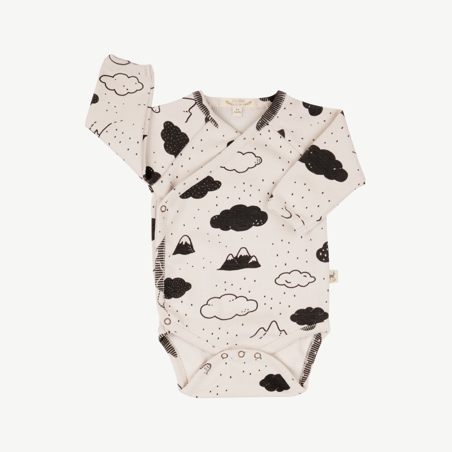 Body rib 'amongst the clouds' white sand