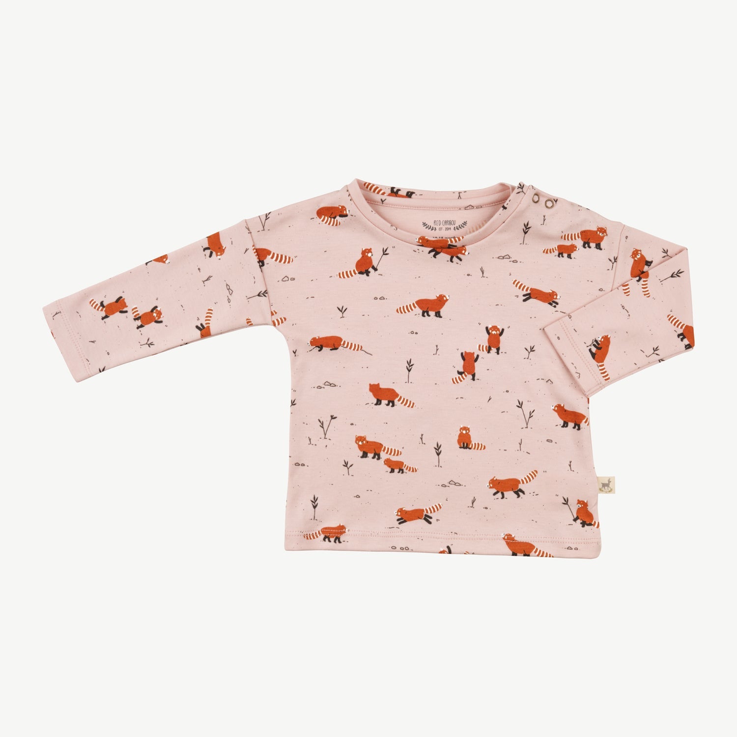 Polo 'joyfull panda' peach whip