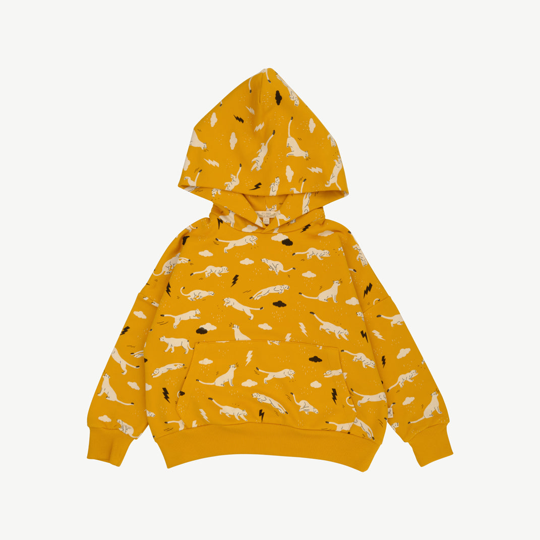Polera con Capucha - Thunder Puma - Golden Spice