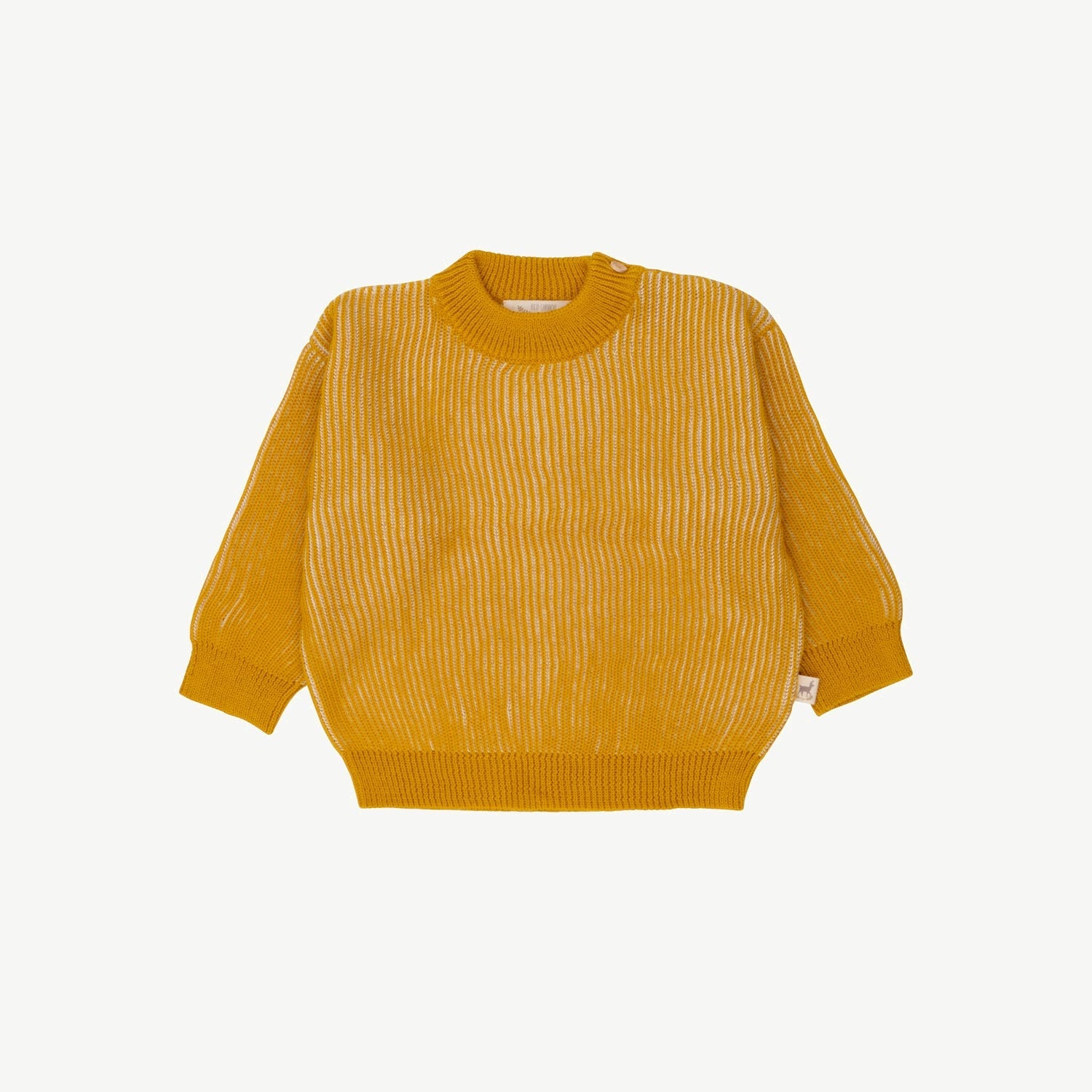 Suéter Tejido - Rib - Two-Tone Mustard