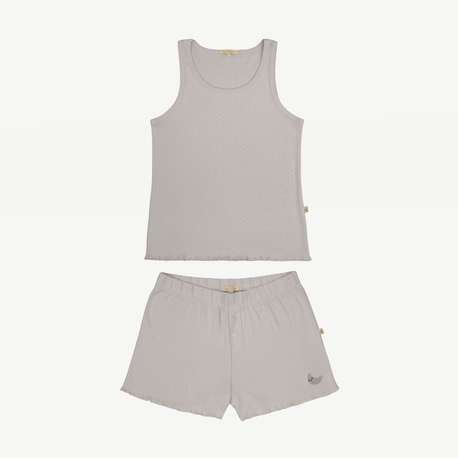 Pijama Pointelle manga cero - Luna - Lunar Rock