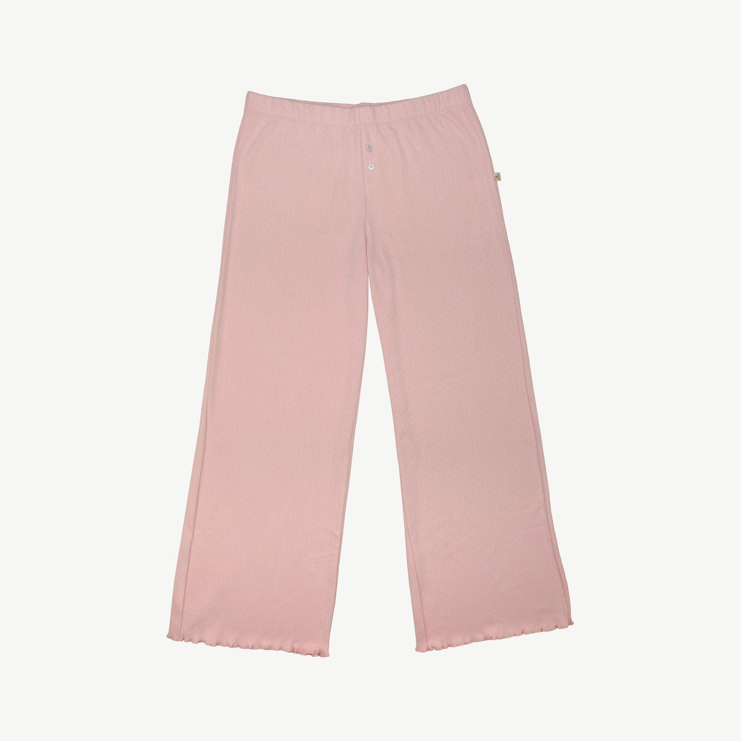 Pijama Pointelle Manga Larga - Tomate - Lotus