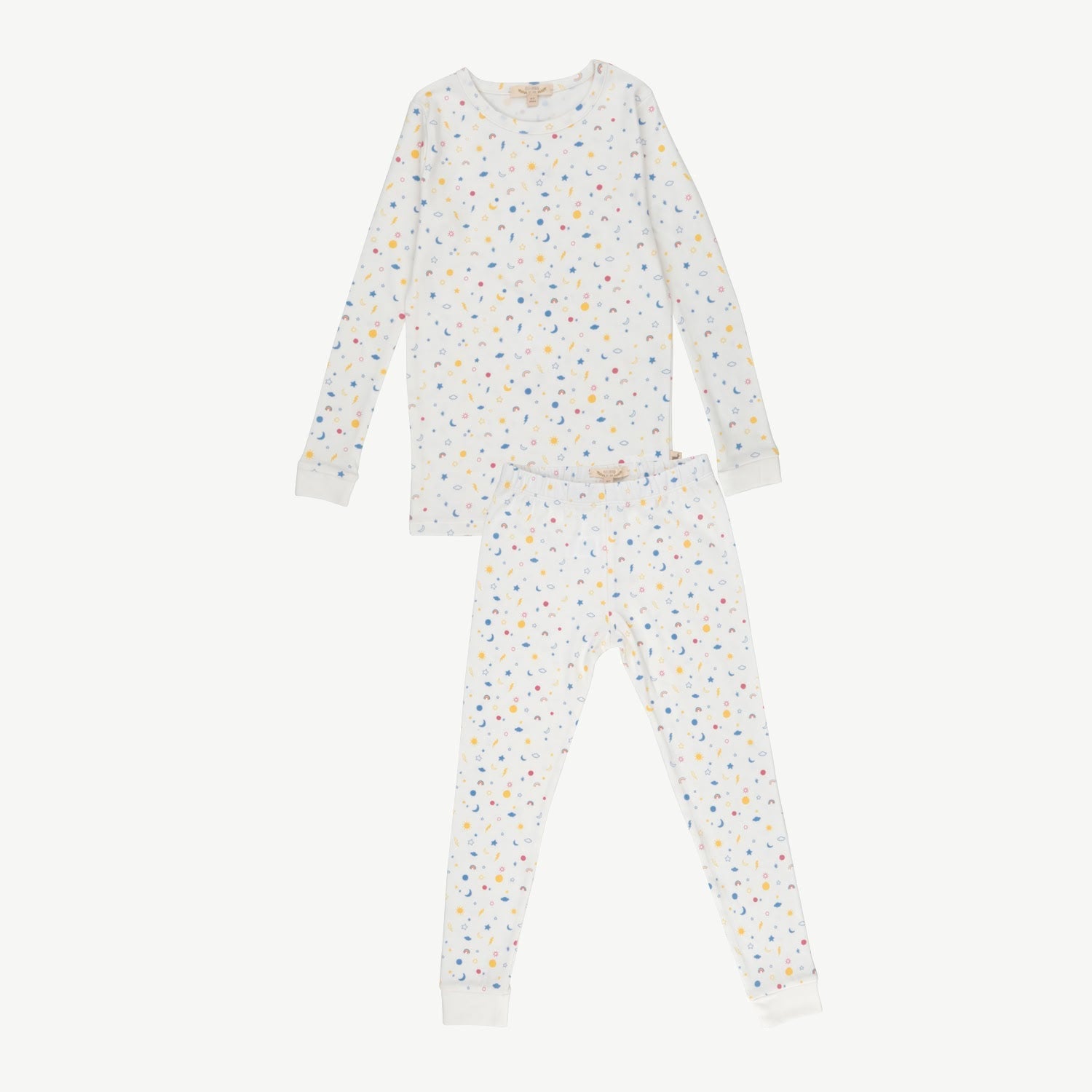 Set: Polo + Leggings - Sky Dreams - Ivory