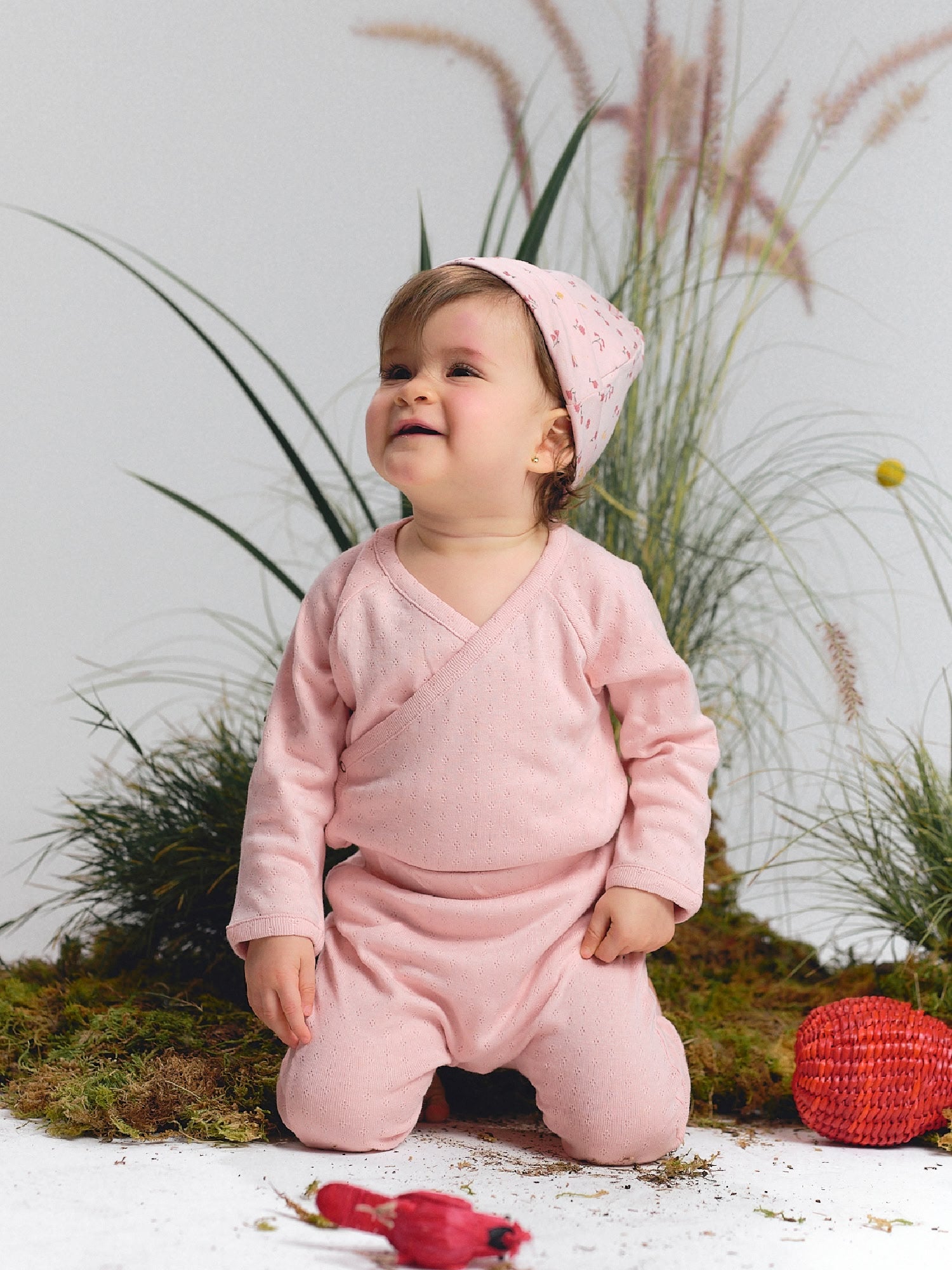 Set Pointelle: Body Kimono + Leggings - Pointelle - Lotus