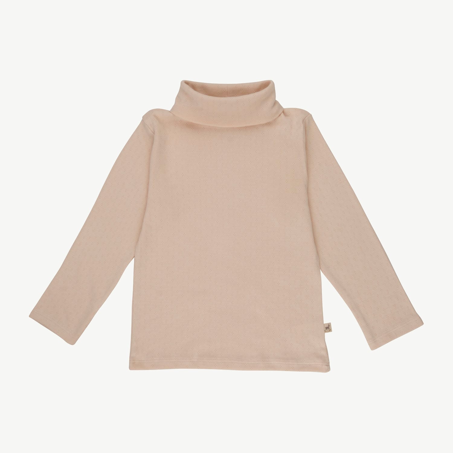 Top Cuello Tortuga Pointelle - Pointelle - Pink Tint