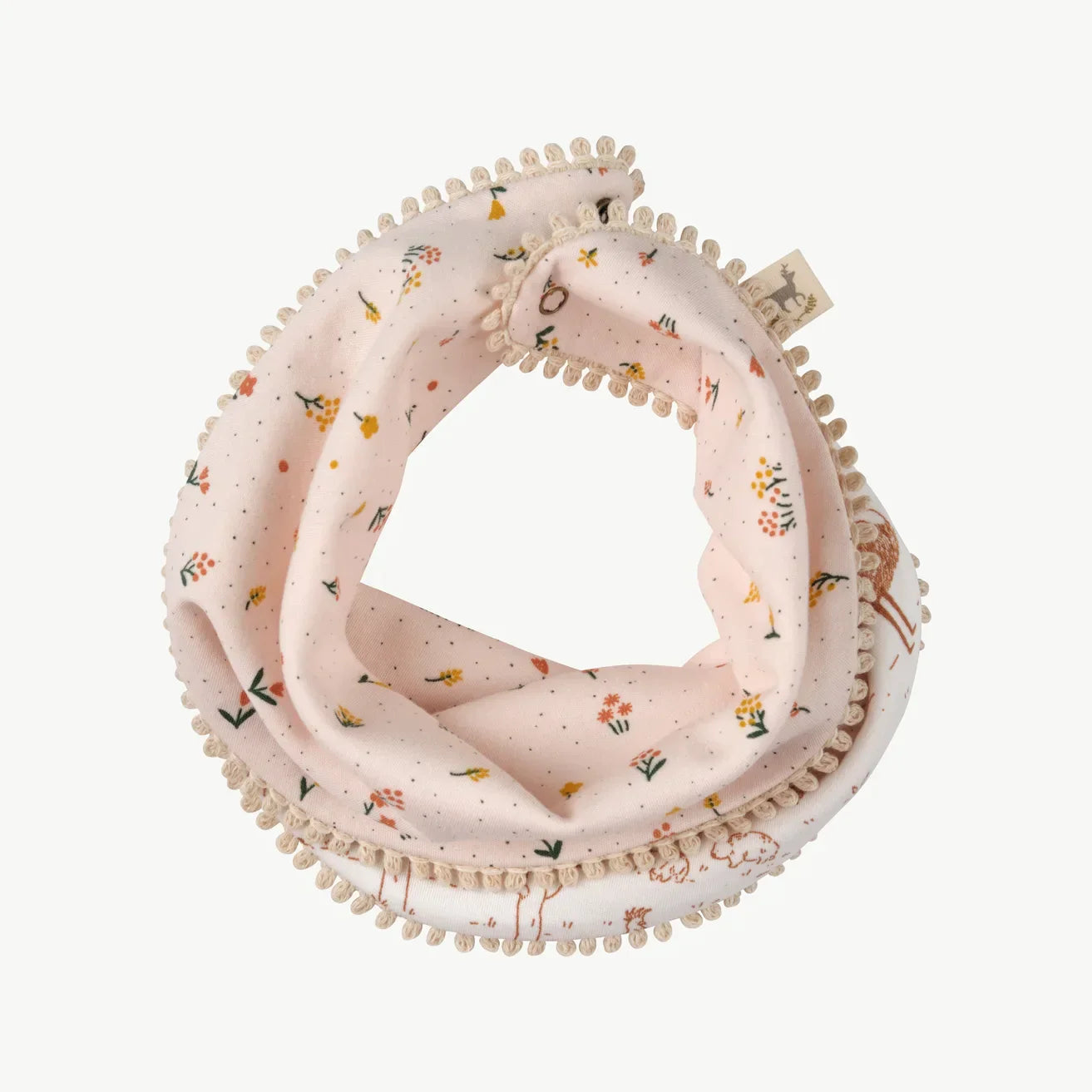 Baby Reversible Bandana - Organic Pima Cotton