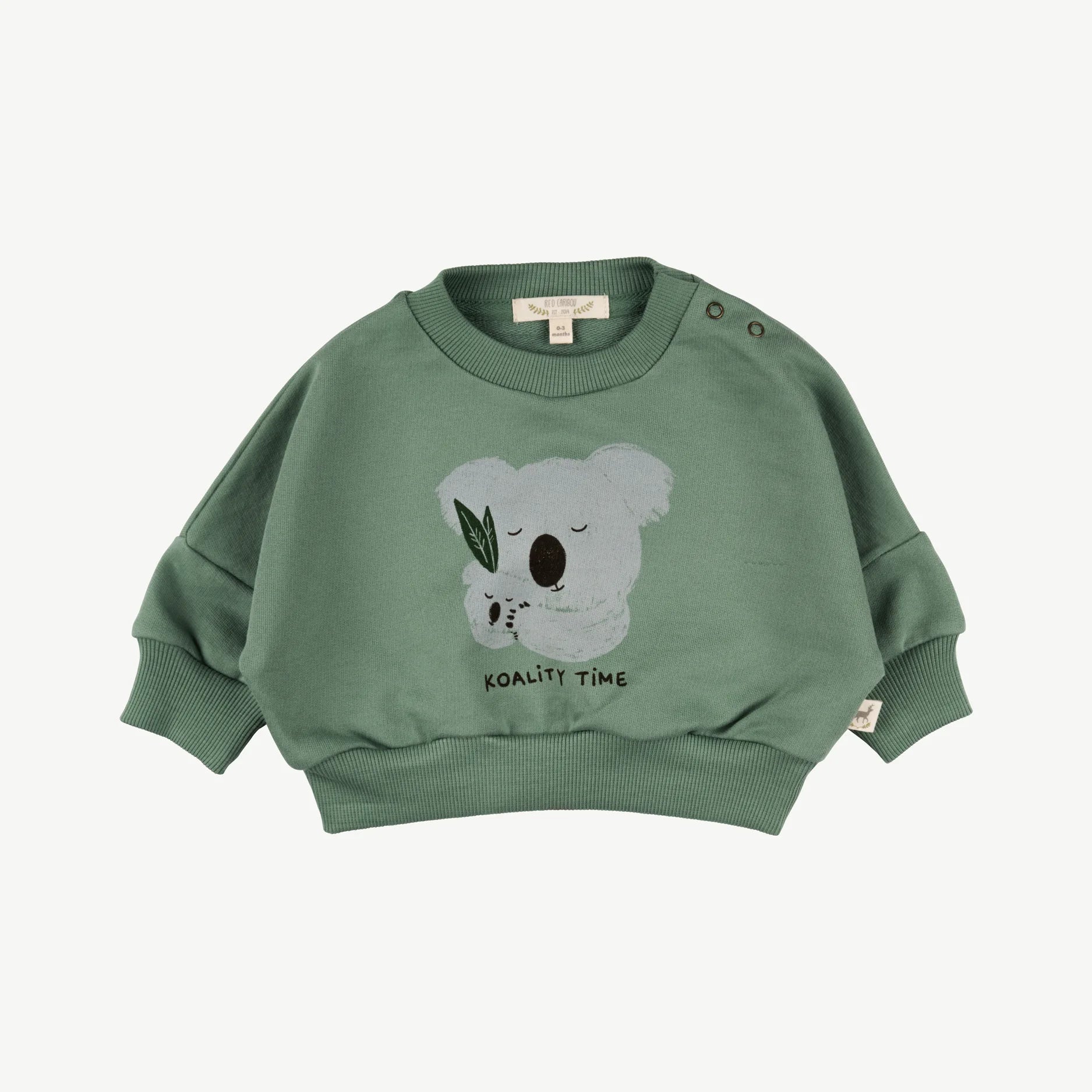 Polera de Bebé Verde Hierba - Koalas